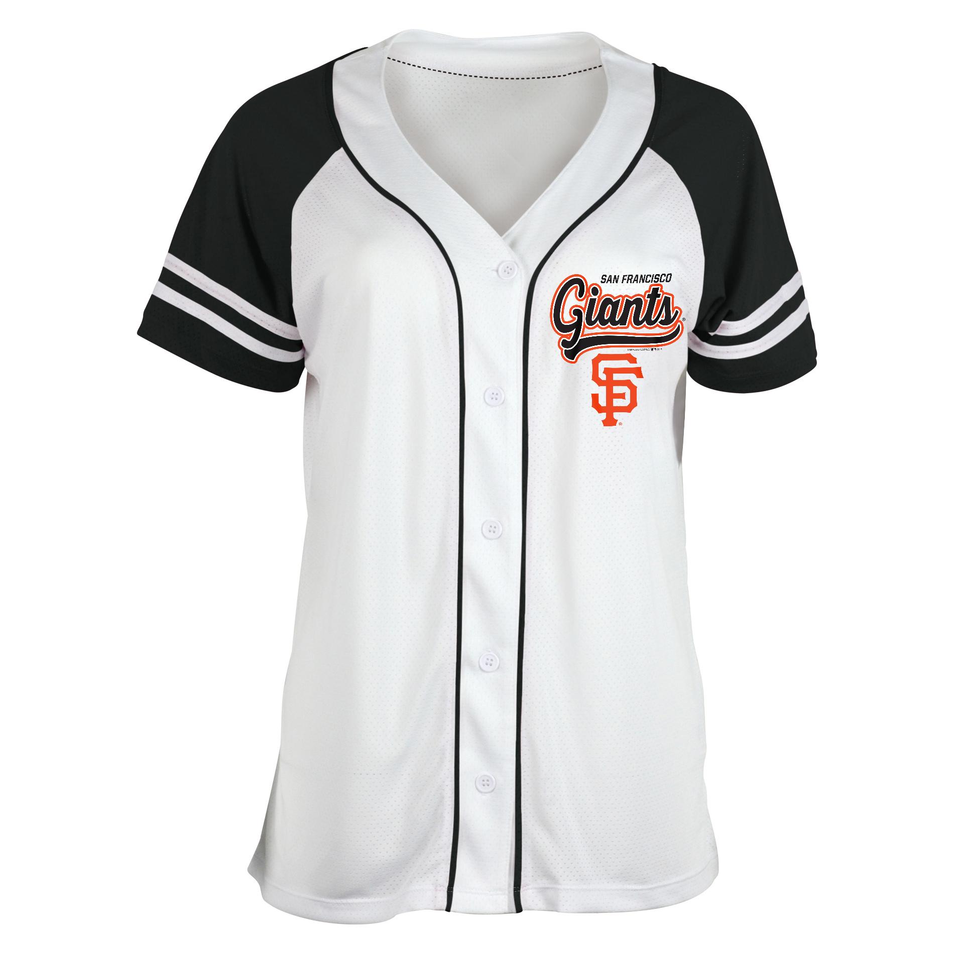 Women's plus size sf giants shirts clearance