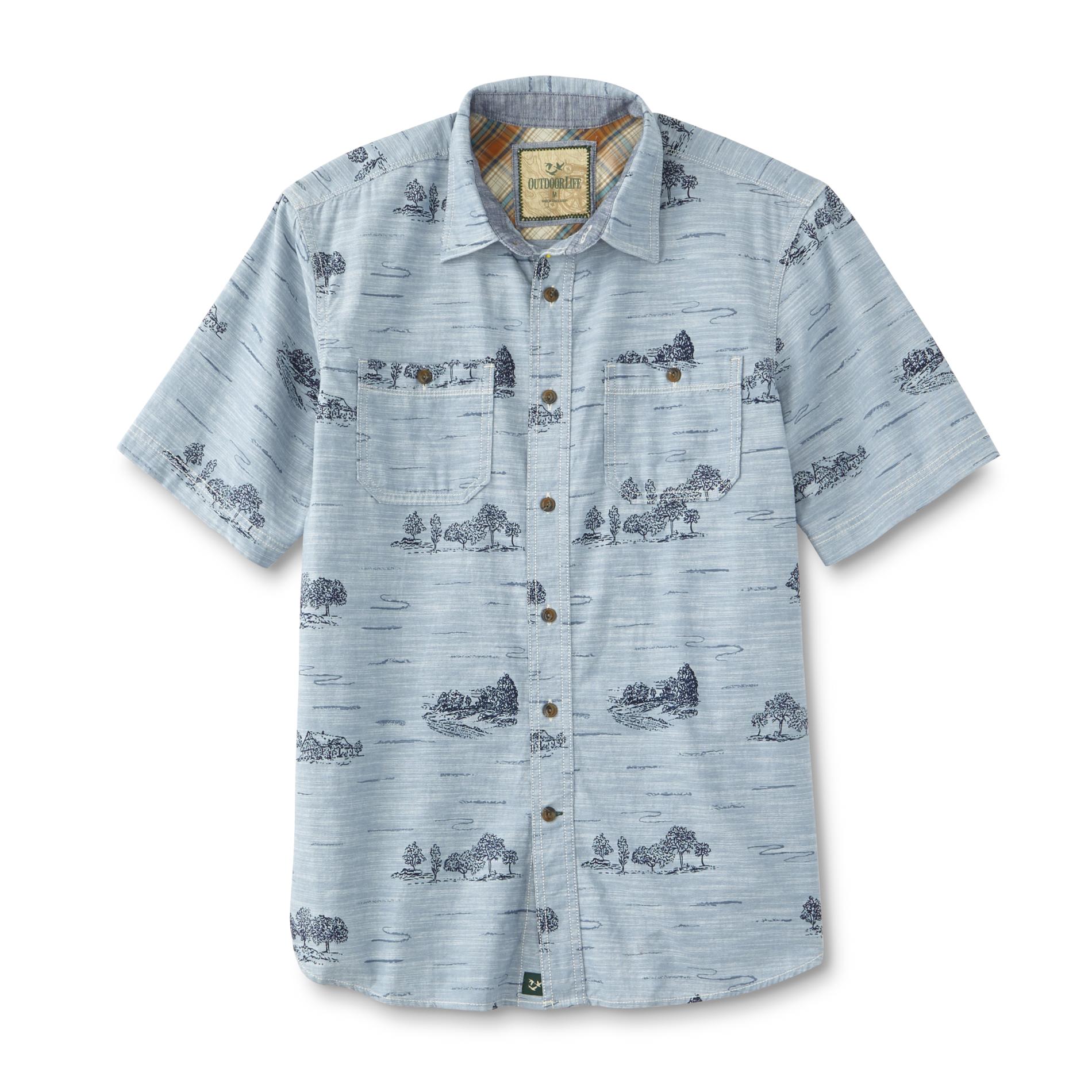 Outdoor Life&reg; Men's Button-Front Shirt - Toile