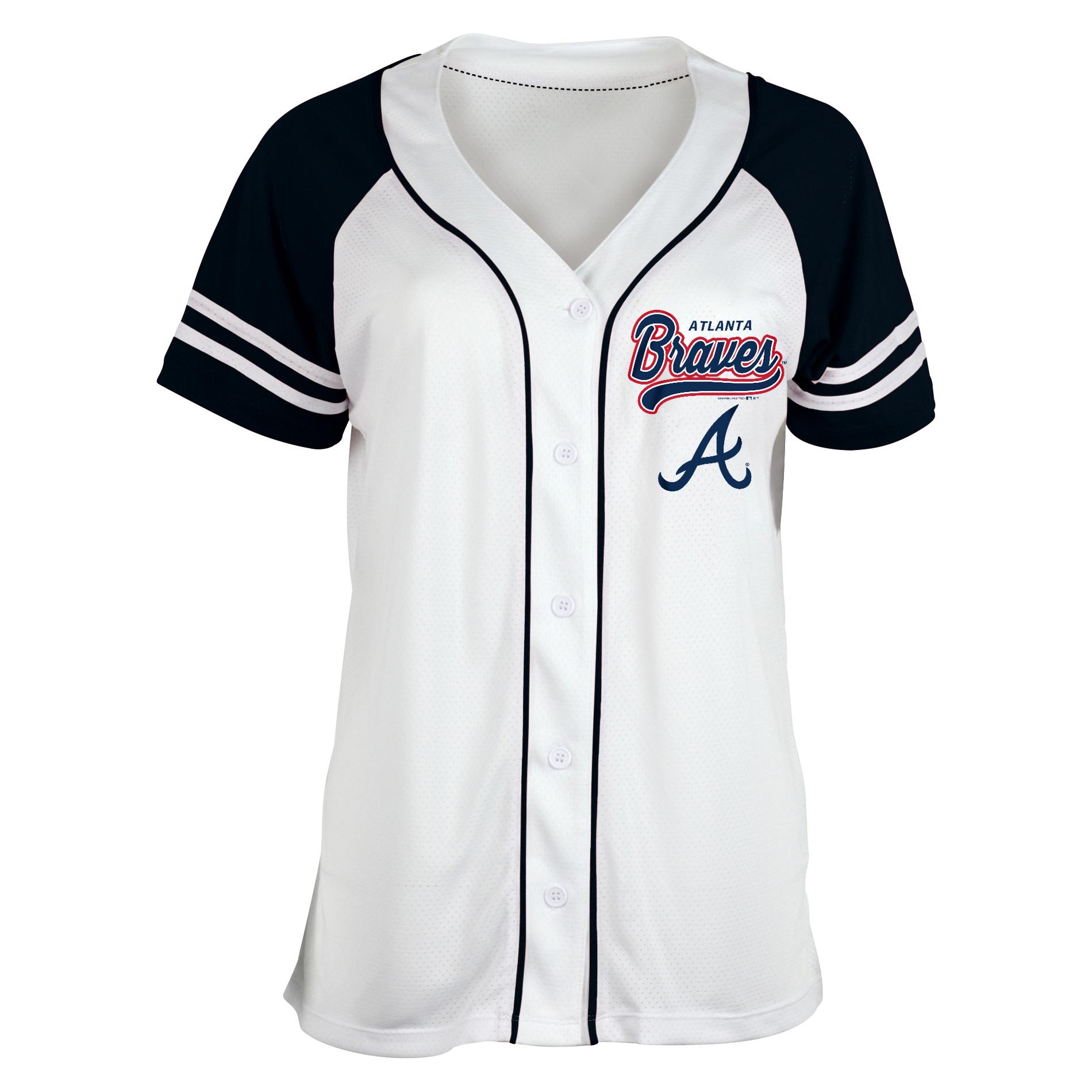 MLB Women's Jersey Atlanta Braves Shop Your Way Online Shopping