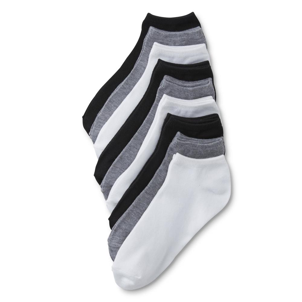 Joe Boxer Women's 9-Pairs Low-Cut Knit Socks