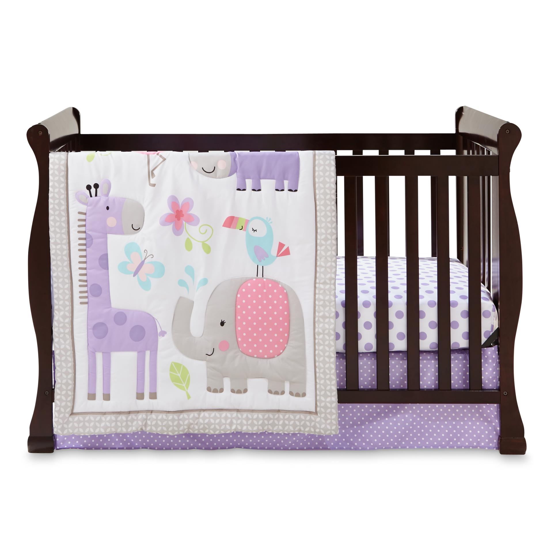 safari animal crib sheets