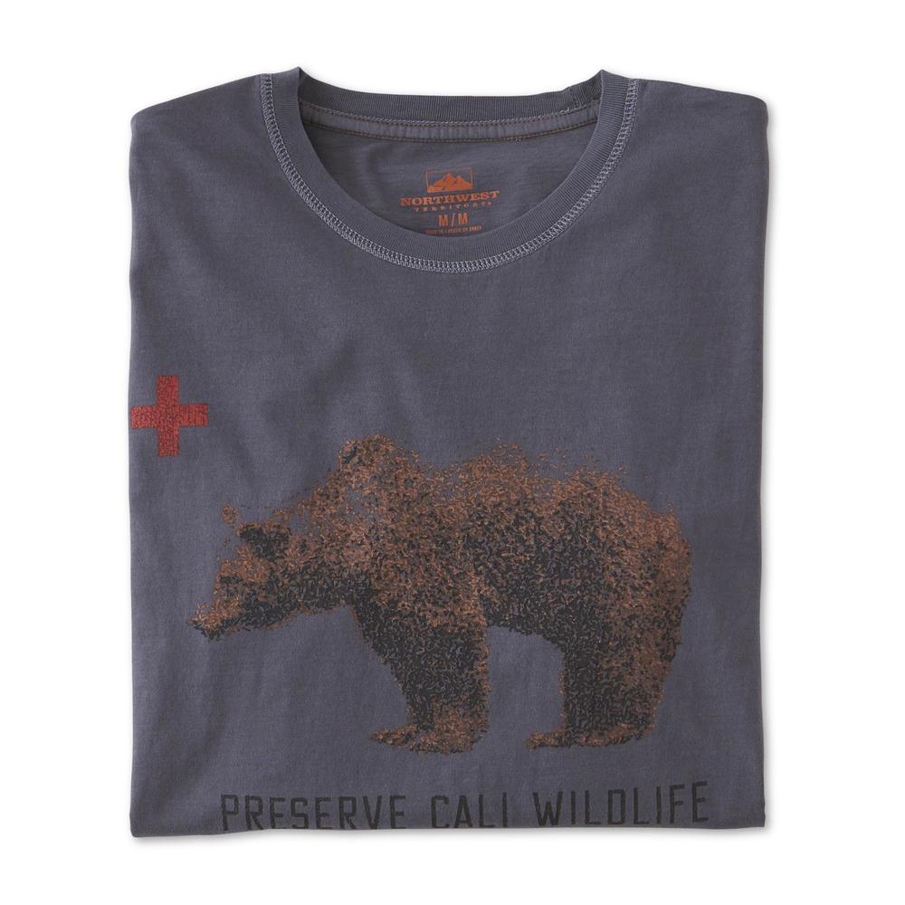 Northwest Territory Men's Graphic T-Shirt - Cali Wildlife Bear