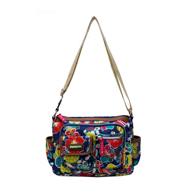 Lily Bloom Women's Crossbody Bag Floral & Turtle