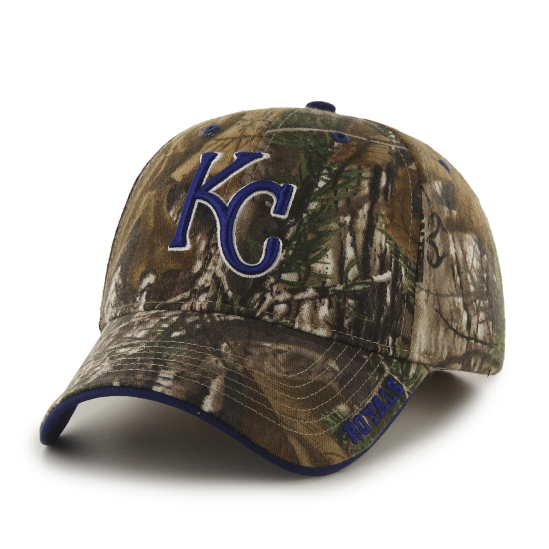 MLB Men's Camouflage Baseball Hat - Kansas City Royals, Green MLB Men's Camouflage Baseball Hat - Kansas City Royals, Green