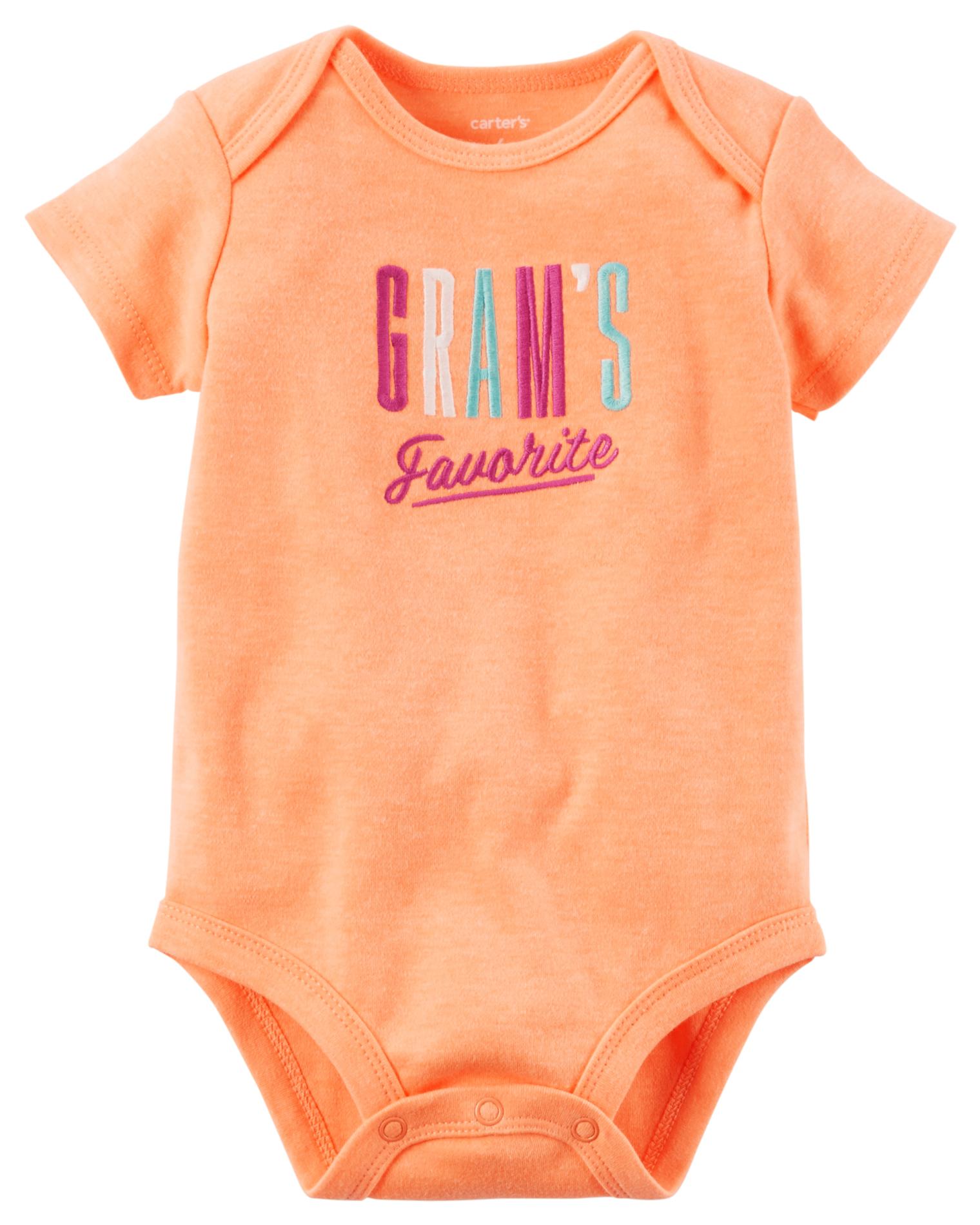 Carter's Newborn & Infant Girls' Bodysuit - Gram's Favorite