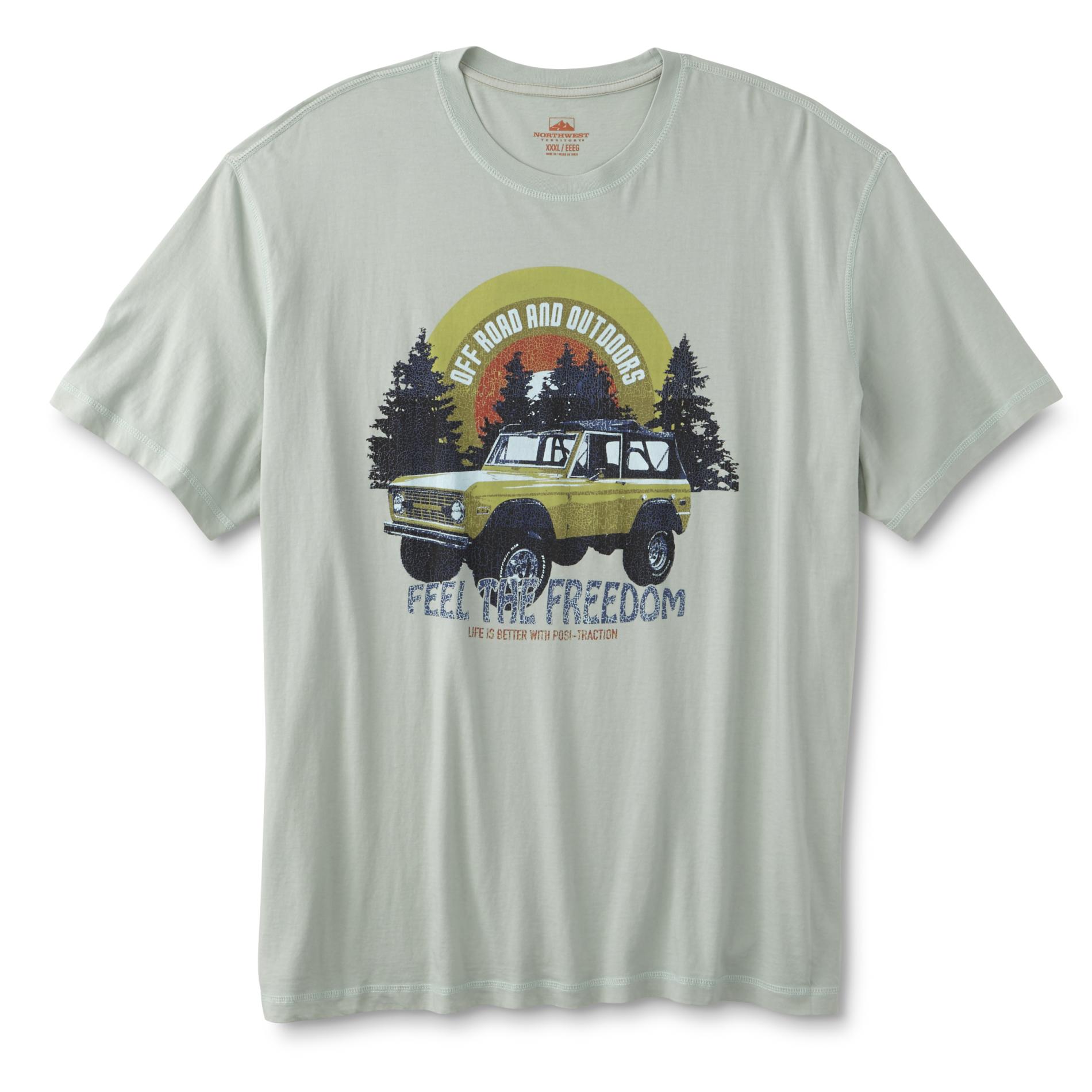 Northwest Territory Men's Big & Tall Graphic T-Shirt - Feel the Freedom