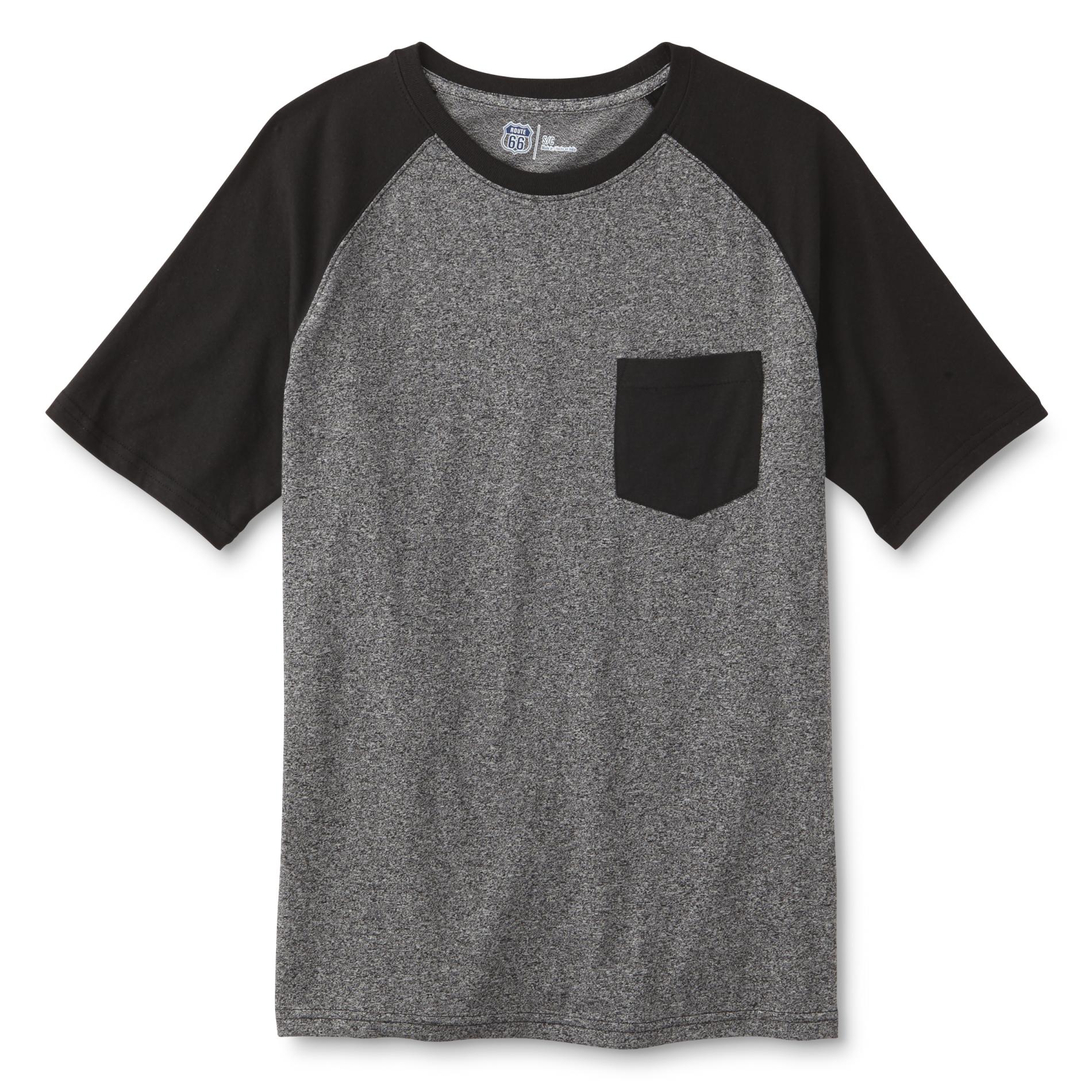 Route 66 Men's Pocket T-Shirt - Colorblock