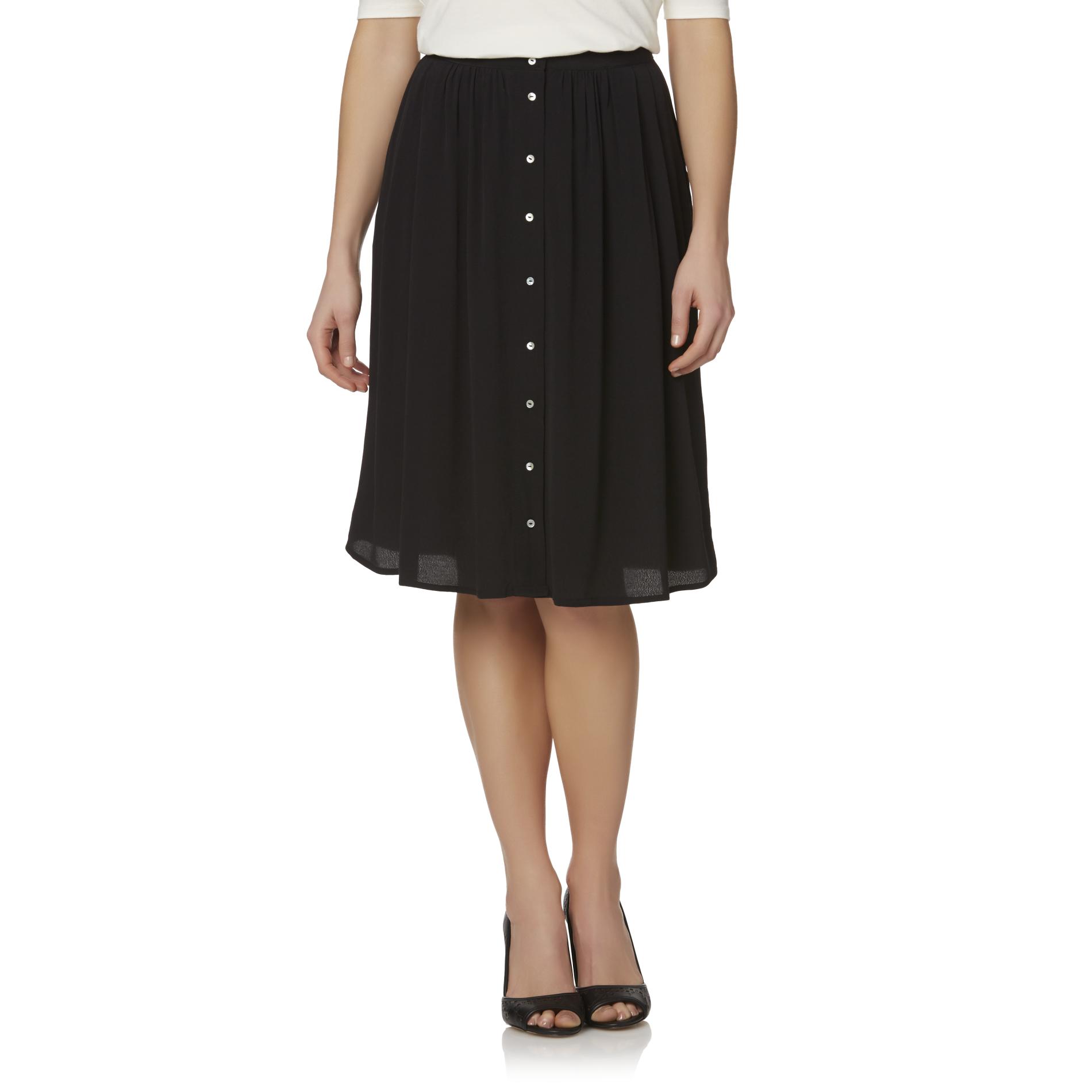 Mid length petite skirts Clearance