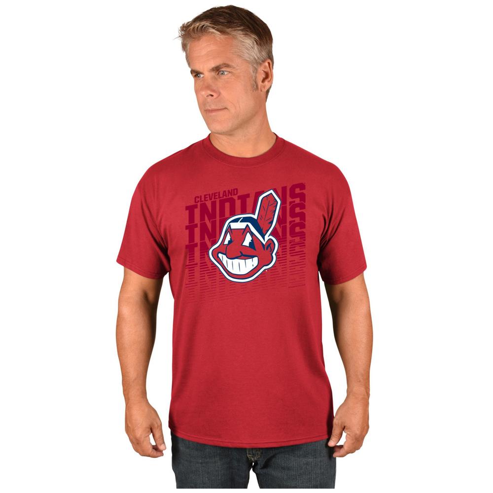 MLB Men's Graphic TShirt Cleveland Indians