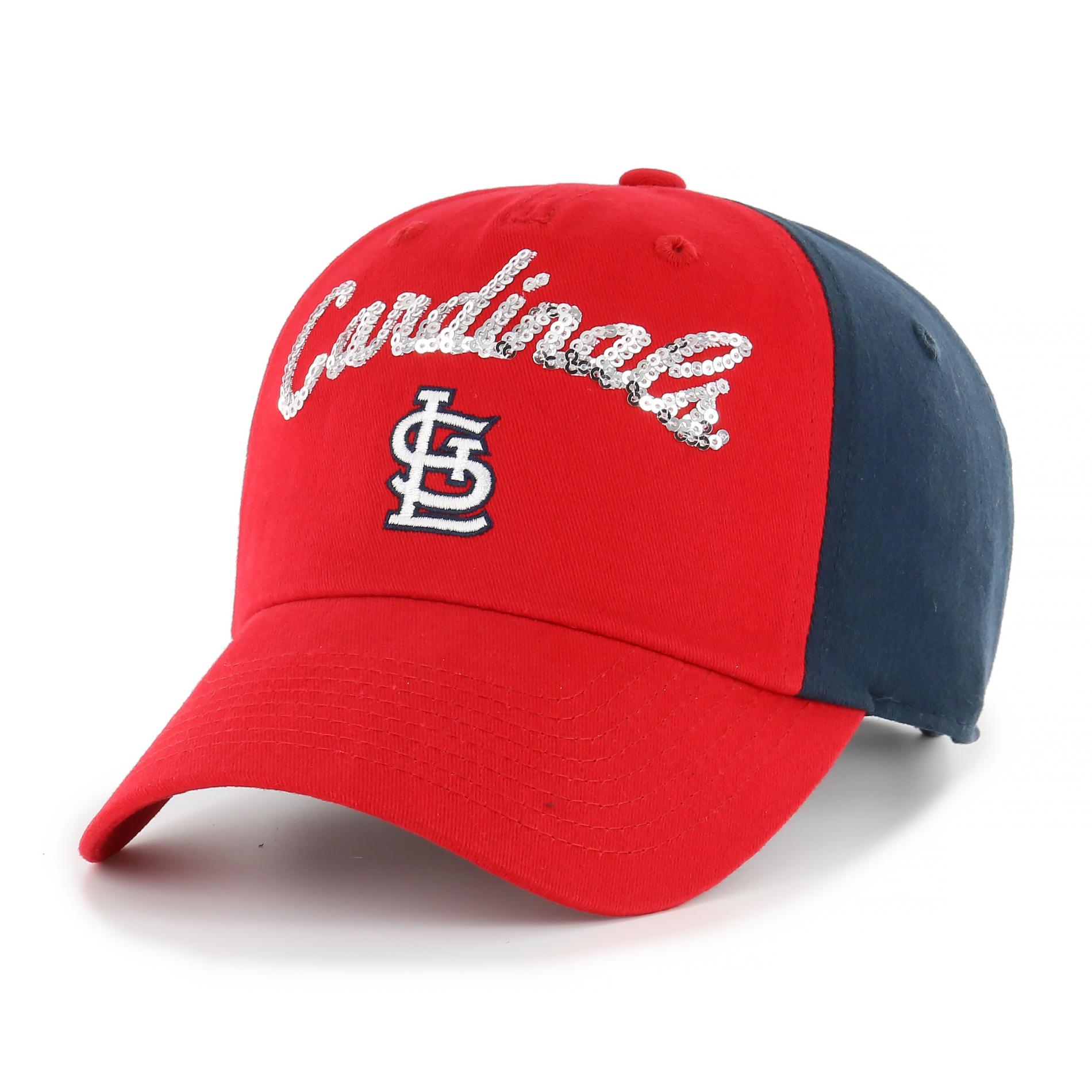 MLB Women's Sparkle Baseball Hat - St. Louis Cardinals MLB Women's Sparkle Baseball Hat - St. Louis Cardinals