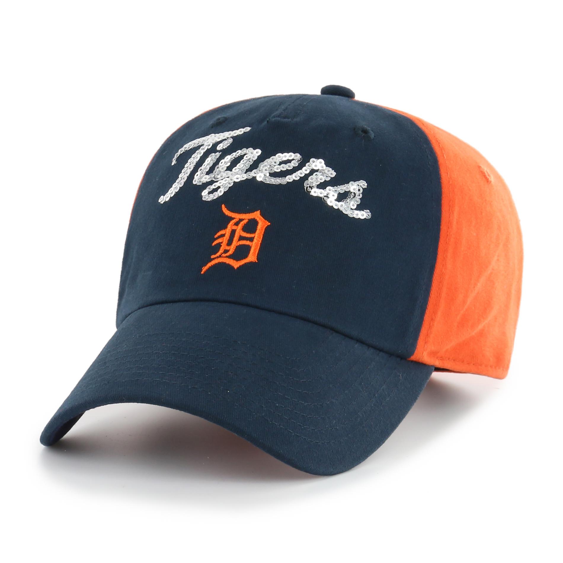 MLB Women's Sparkle Baseball Hat - Detroit Tigers MLB Women's Sparkle Baseball Hat - Detroit Tigers