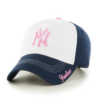 Yankees womens baseball cap w with woven fabric
