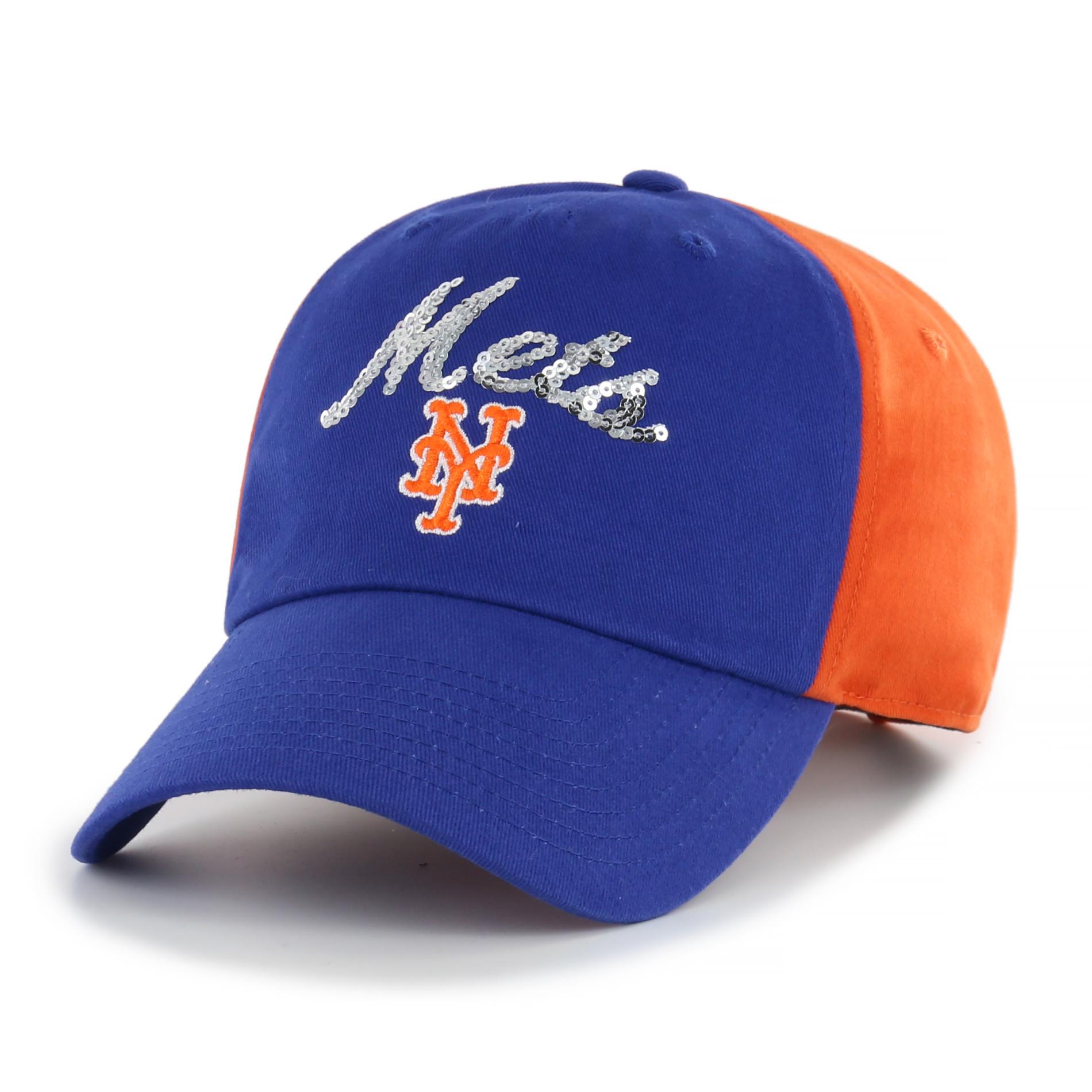 MLB Women's Sparkle Baseball Hat - New York Mets MLB Women's Sparkle Baseball Hat - New York Mets