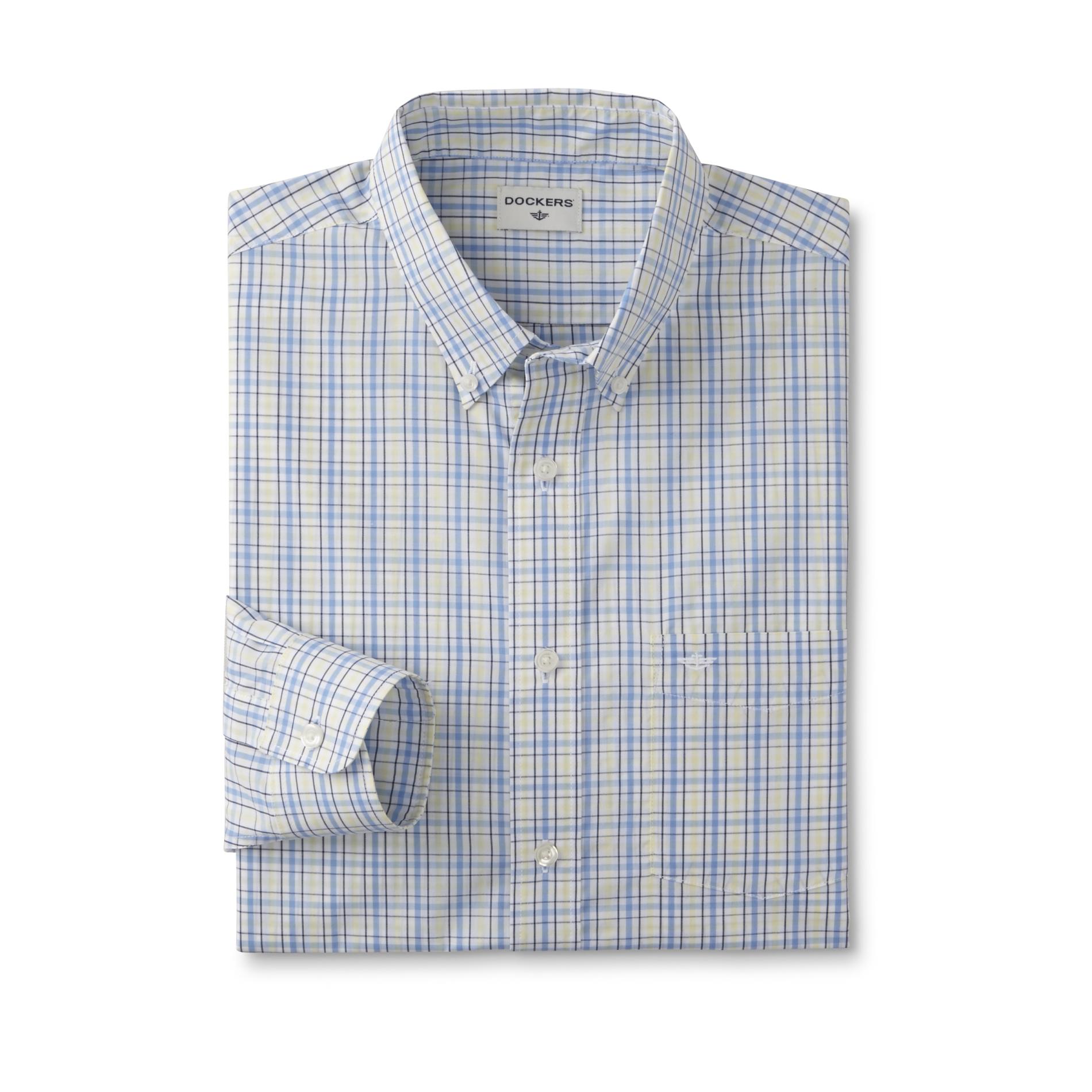 Dockers Men's Button-Front Shirt - Plaid