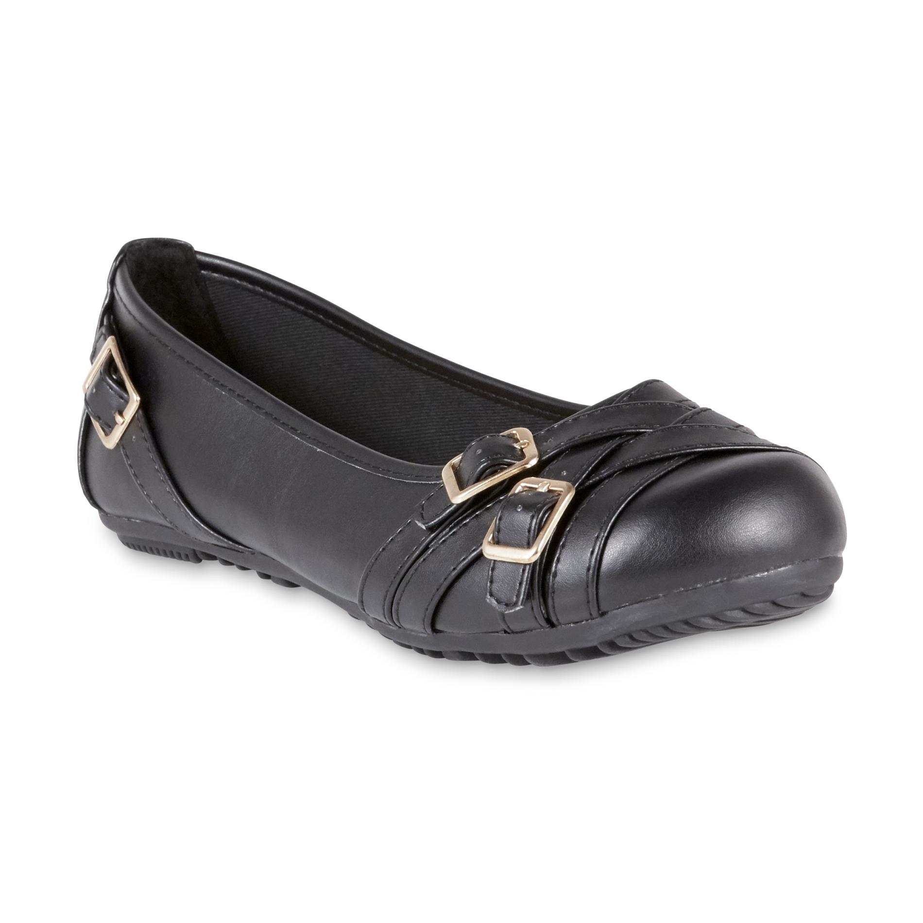 ballet flats and leggings