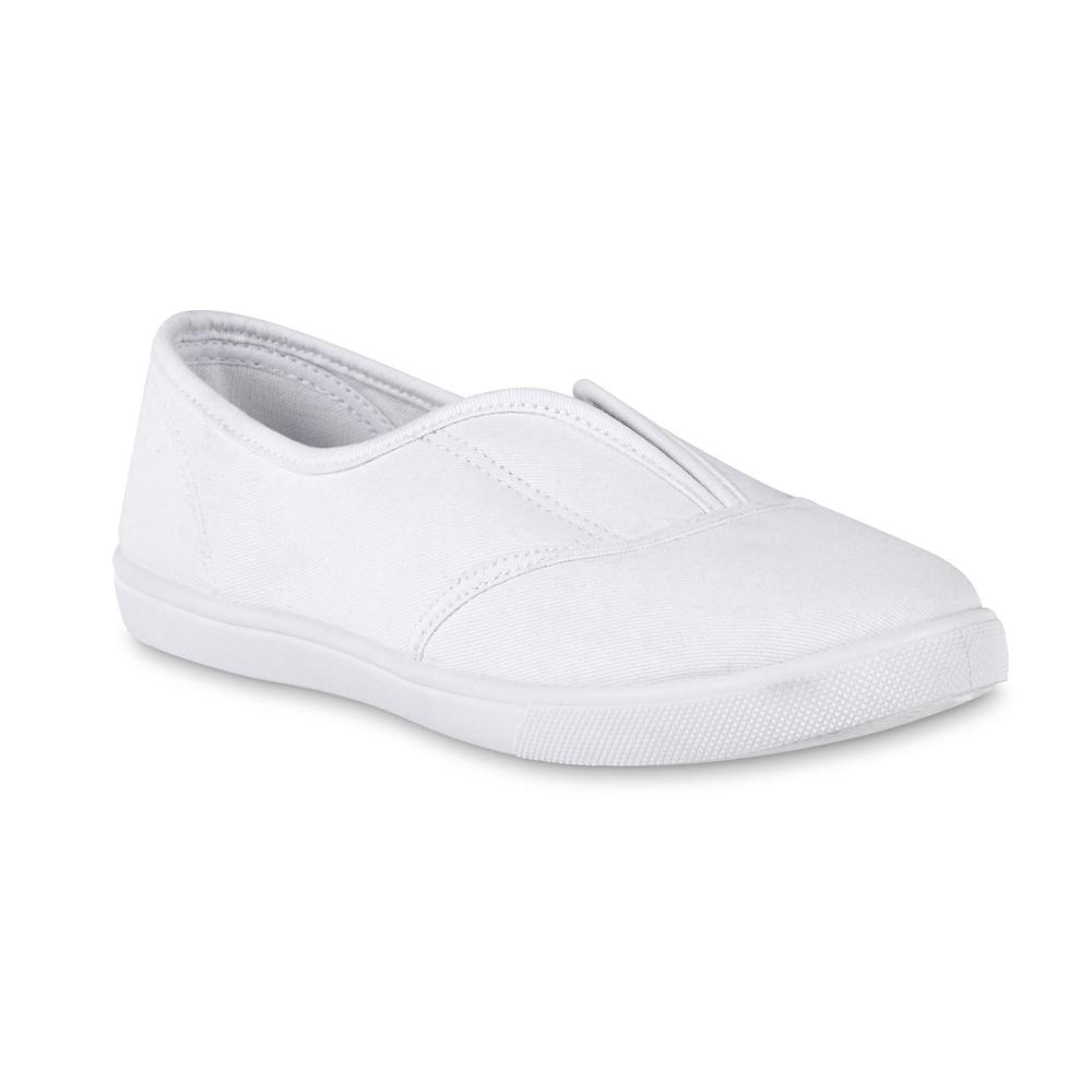 Basic Editions Women's Hilda Slip-On Sneaker - White