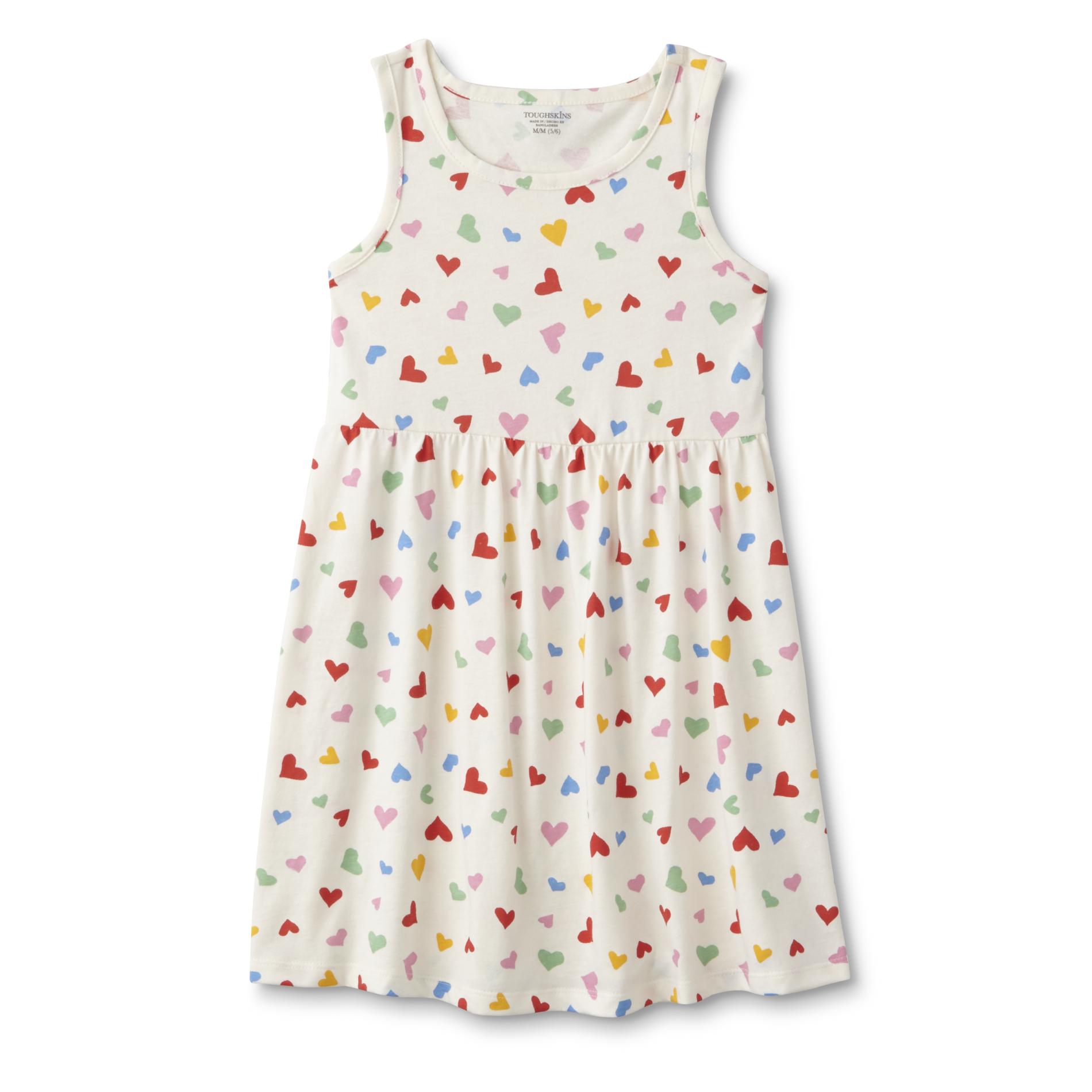 Toughskins Infant & Toddler Girls' Tank Dress - Heart