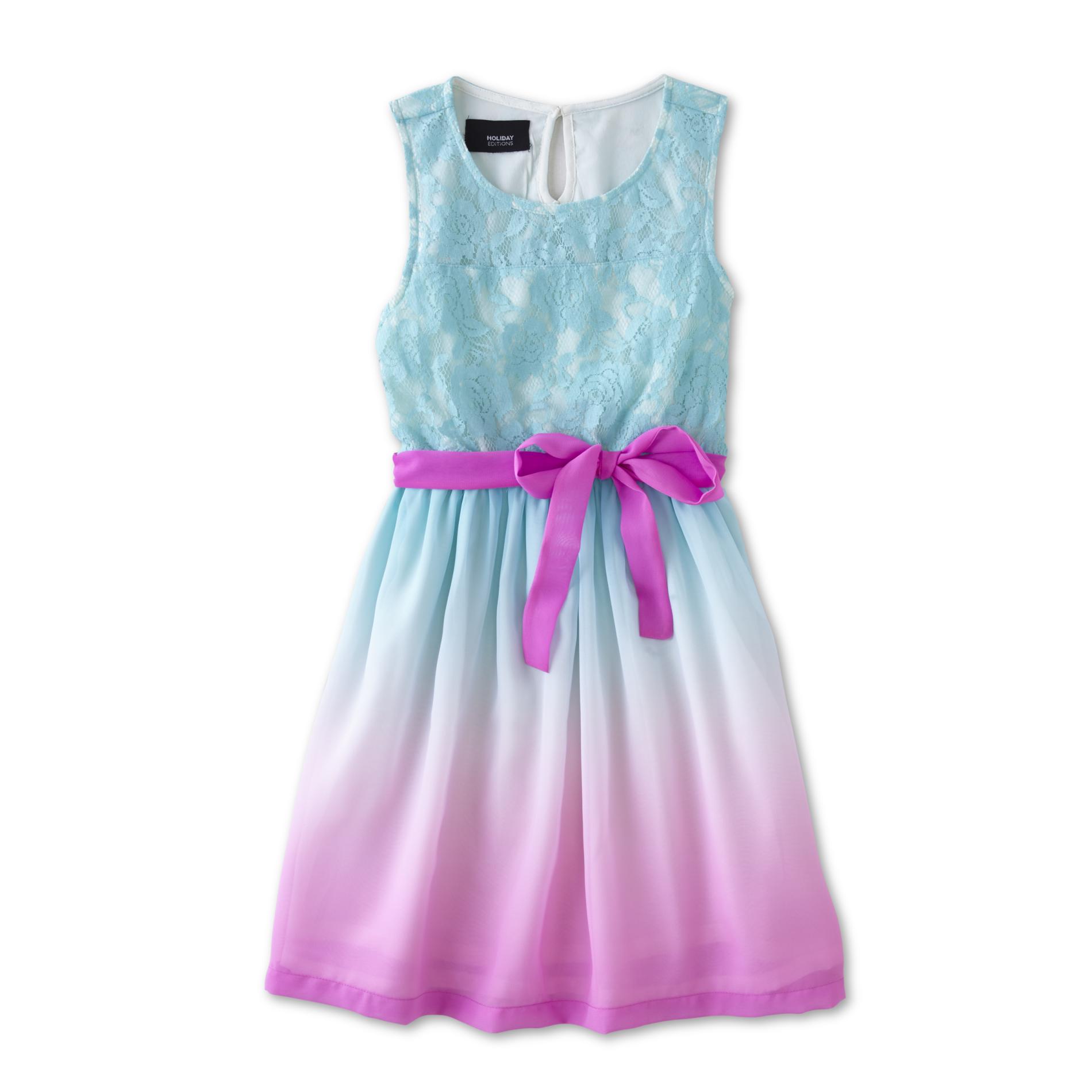Holiday Editions Girls' Sleeveless Party Dress