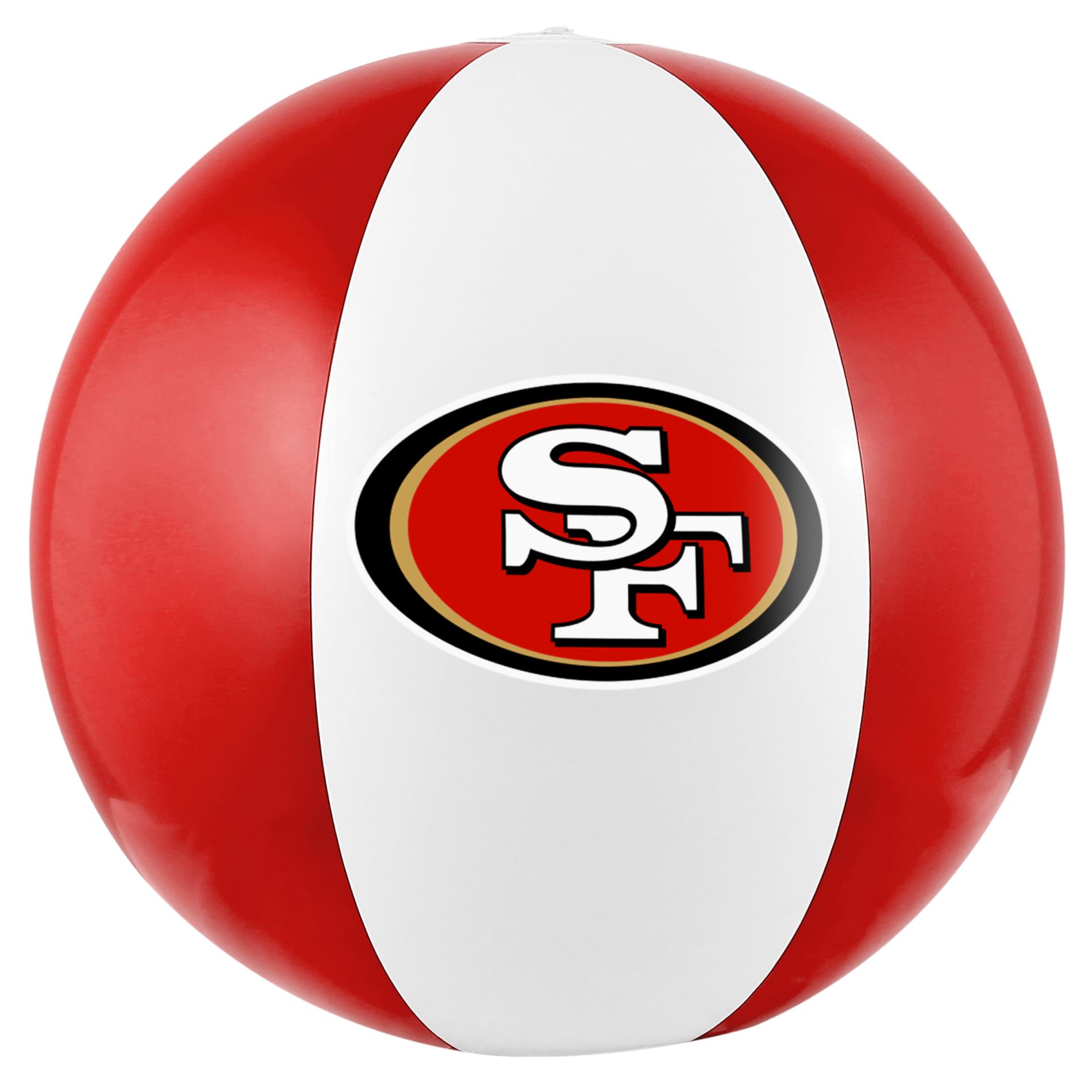 NFL Beach Ball - San Francisco 49ers, Blue NFL Beach Ball - San Francisco 49ers, Blue