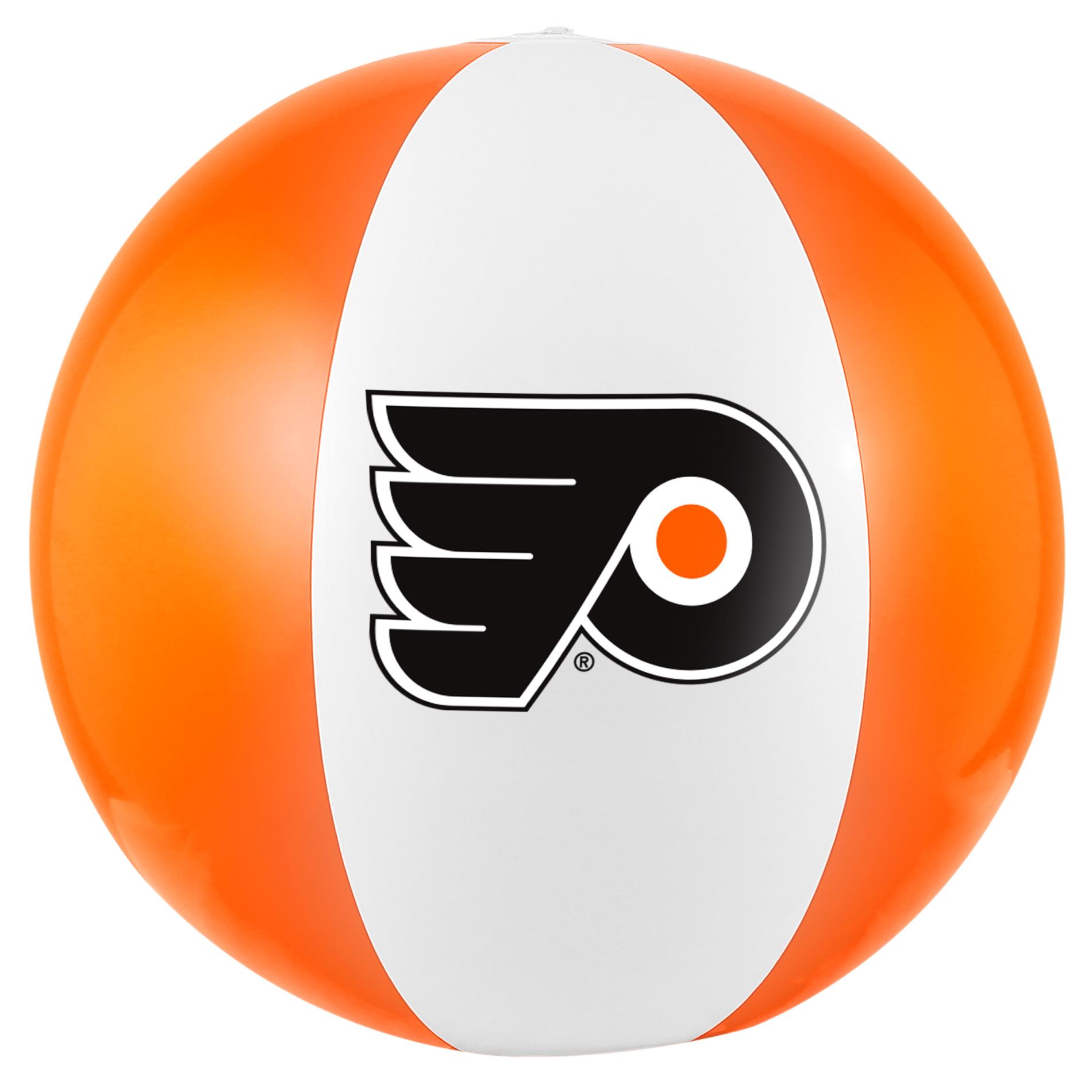 NHL Beach Ball - Philadelphia Flyers, White NHL Beach Ball - Philadelphia Flyers, White
