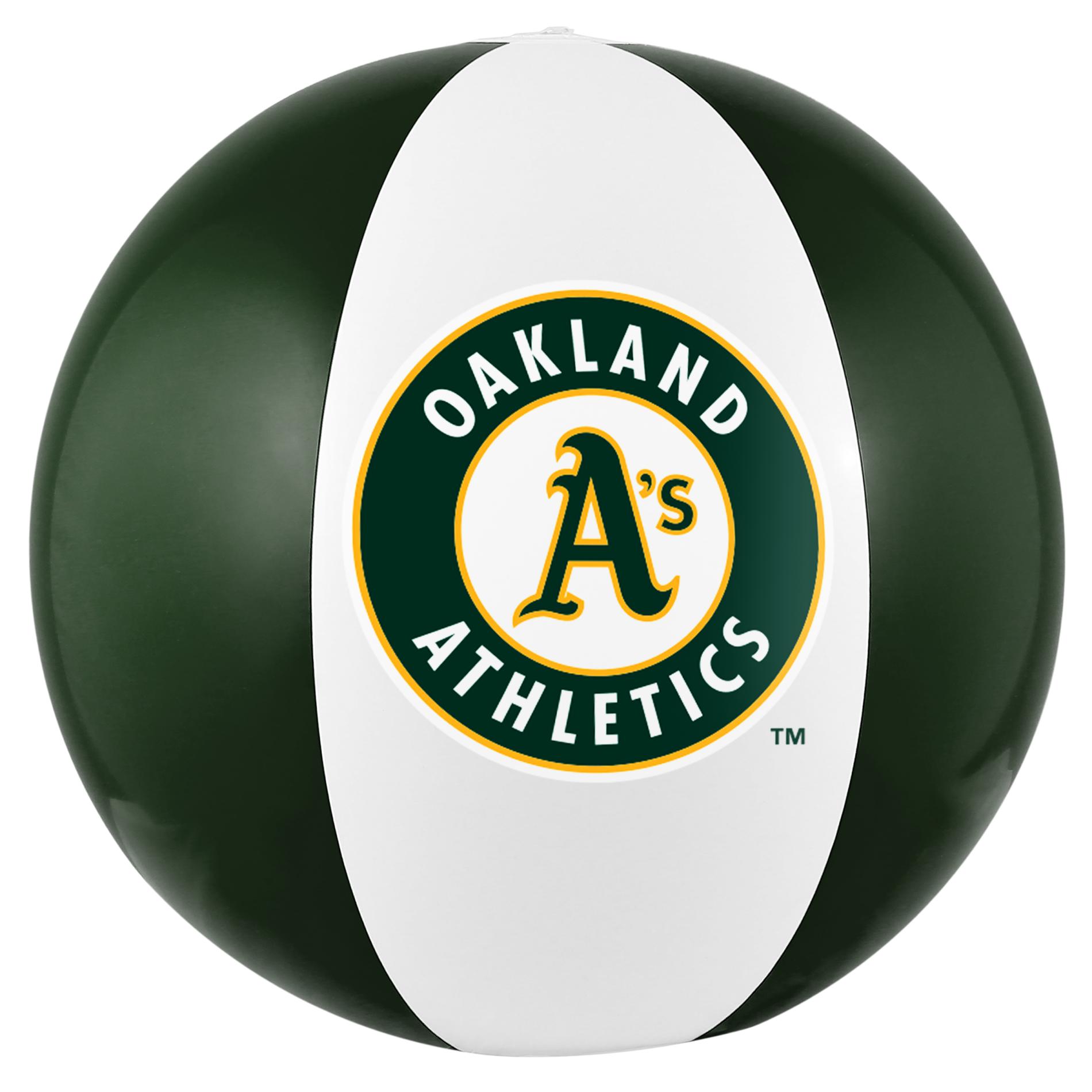 MLB Beach Ball - Oakland Athletics, Blue MLB Beach Ball - Oakland Athletics, Blue