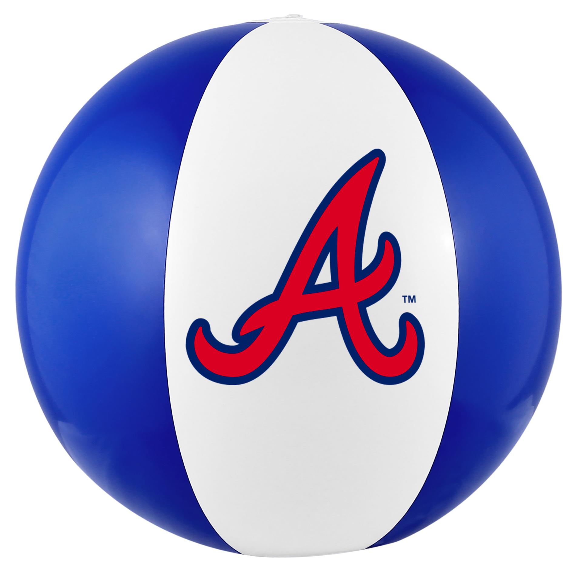 MLB Beach Ball - Atlanta Braves, Blue MLB Beach Ball - Atlanta Braves, Blue