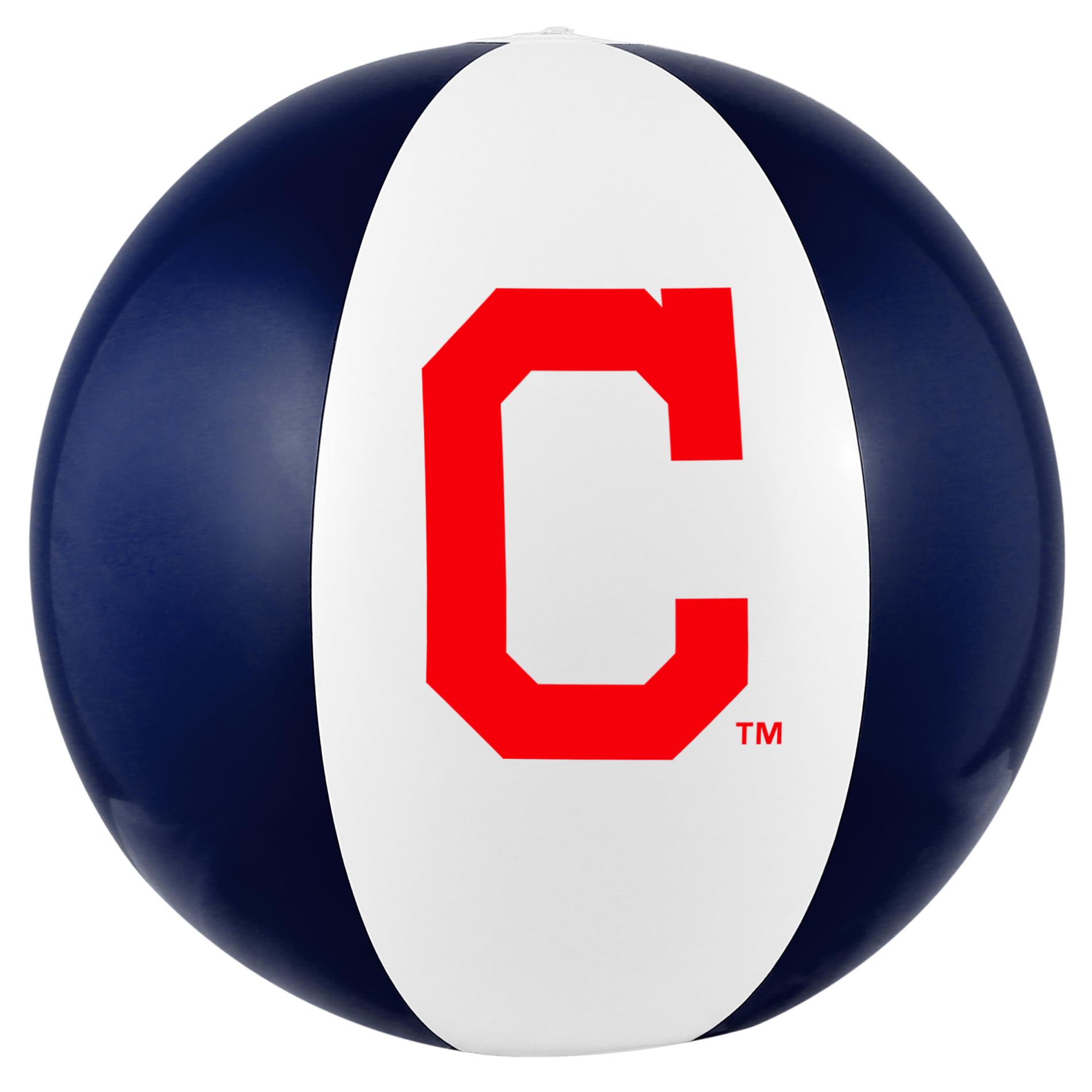 MLB Beach Ball - Cleveland Indians, Blue MLB Beach Ball - Cleveland Indians, Blue