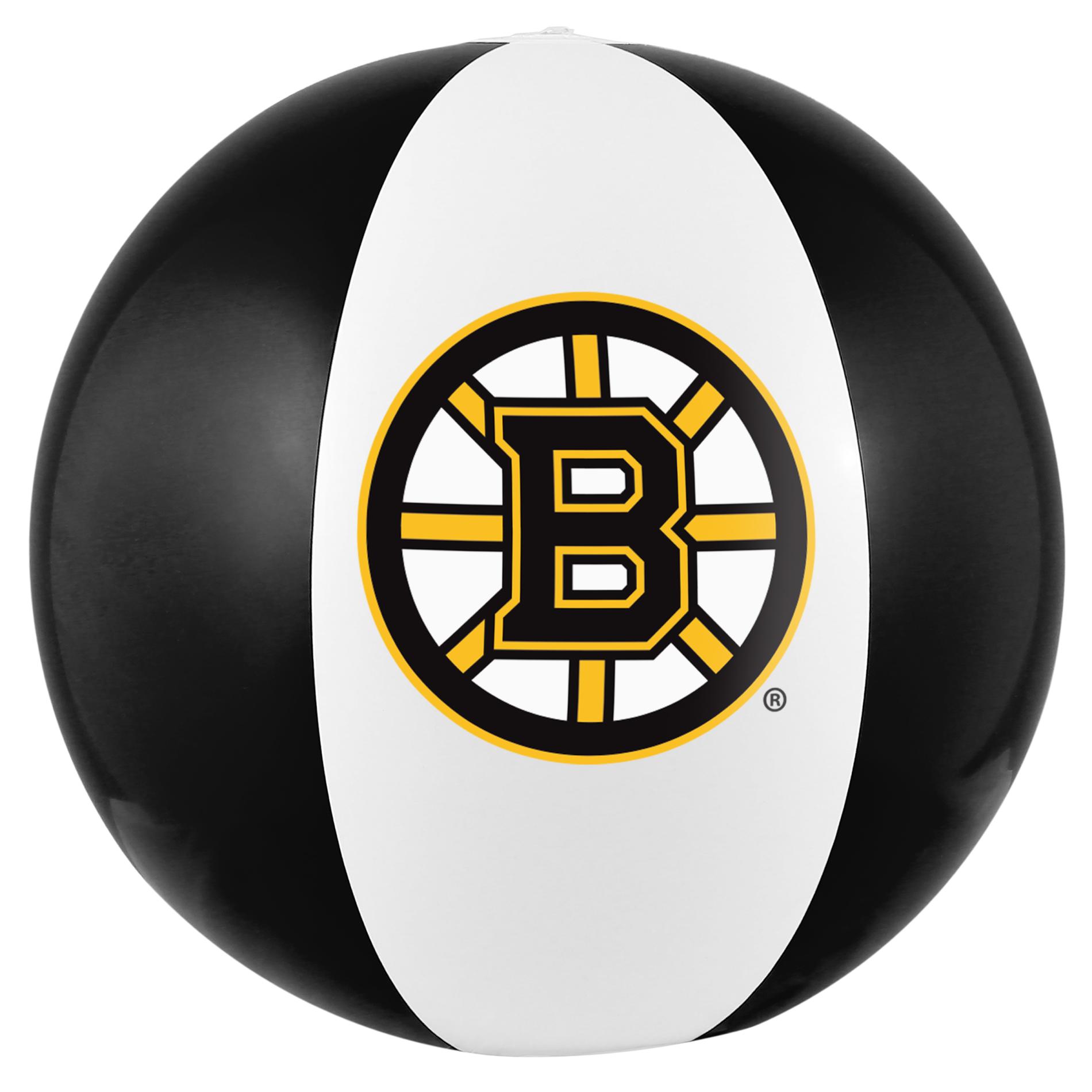 NHL Beach Ball - Boston Bruins, White NHL Beach Ball - Boston Bruins, White