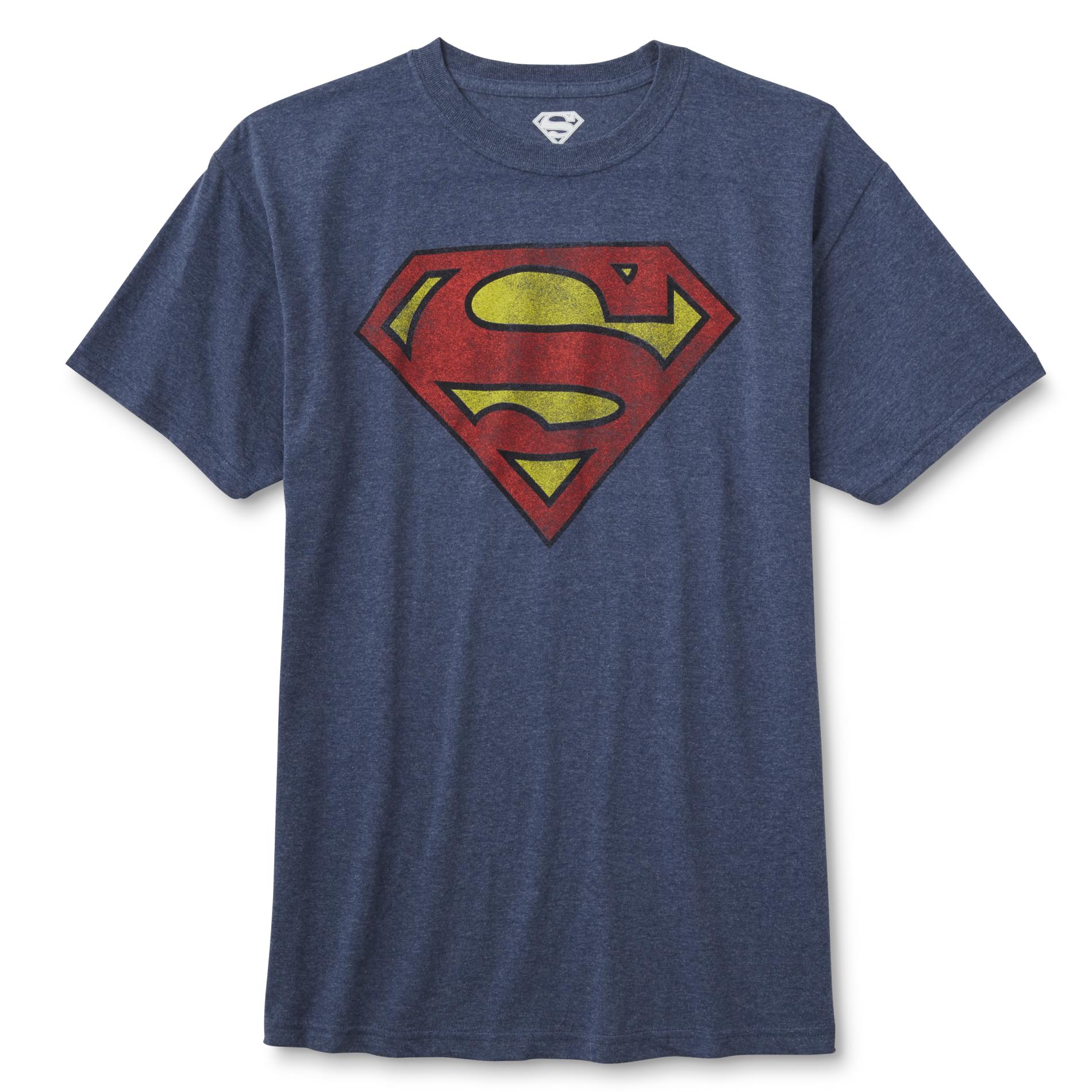 DC Comics Superman Man Of Steel Graphic T-Shirt – Men's – White – Crew Neck Short Sleeve