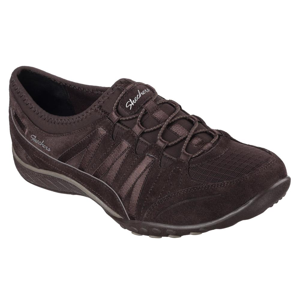 Skechers Women's Relaxed Fit Breathe Easy Moneybags Athletic Shoe - Brown