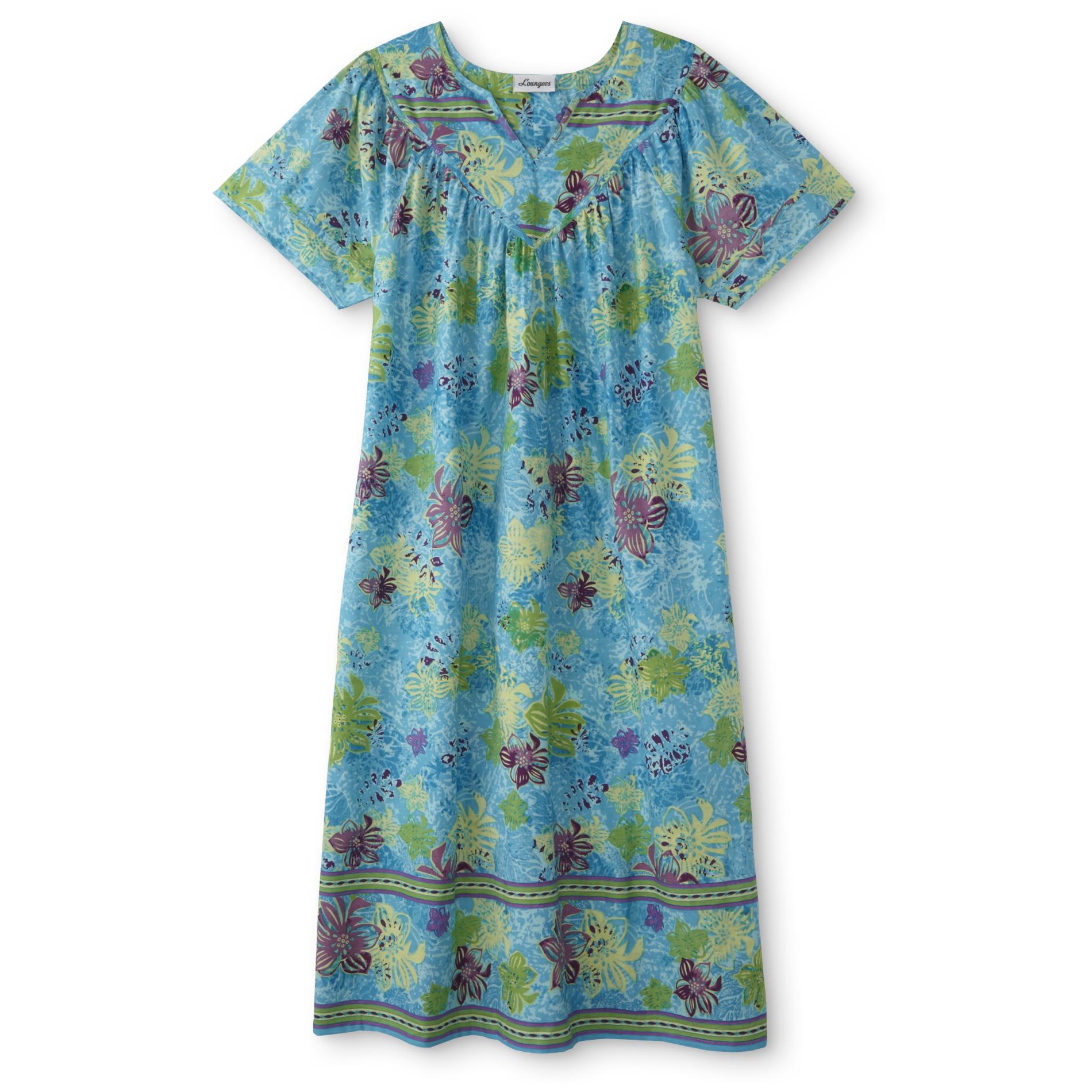 Loungees Women's Lounge Dress - Floral