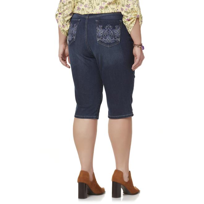Gloria Vanderbilt Women's Plus Amanda Skimmer Jeans