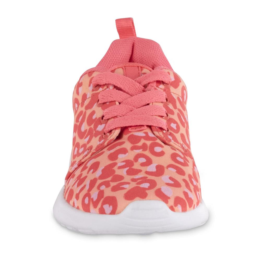 Piper Girls' Kylie Sneaker - Pink Leopard