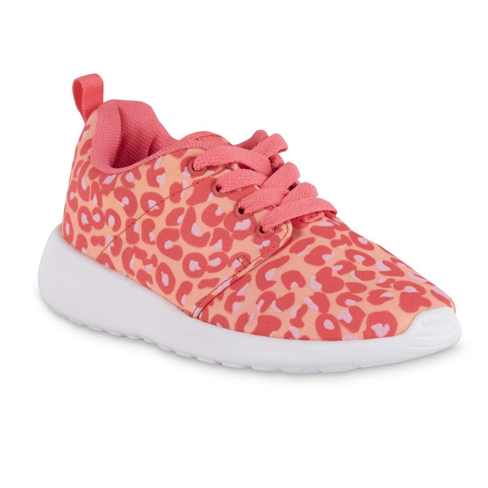 Piper Girls' Kylie Sneaker - Pink Leopard