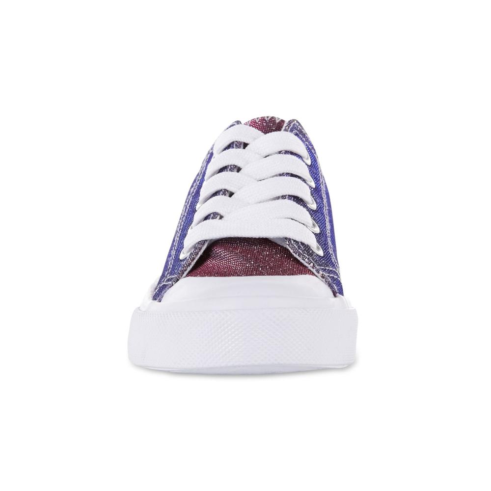 Roebuck & Co. Girls' Sparkle Purple Sneaker