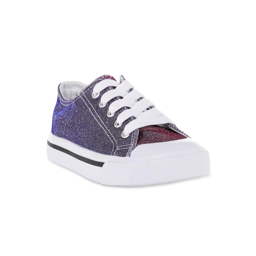 Roebuck & Co. Girls' Sparkle Purple Sneaker