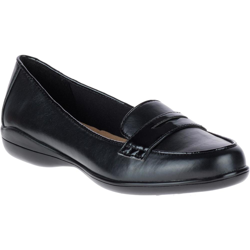 Soft Style by Hush Puppies Women's Daly Penny Loafer Wide Width Available - Black
