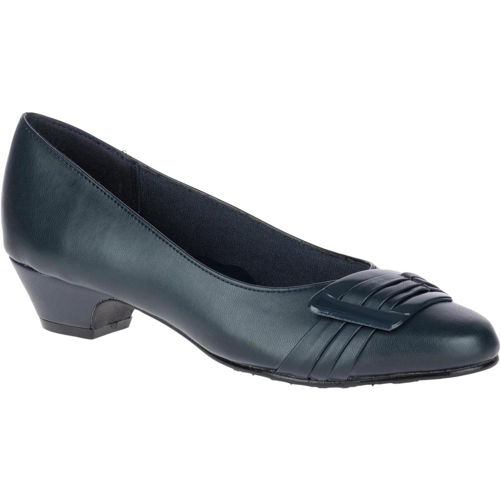 Soft Style by Hush Puppies Women's Pleats Be With You Dress Pump - Navy