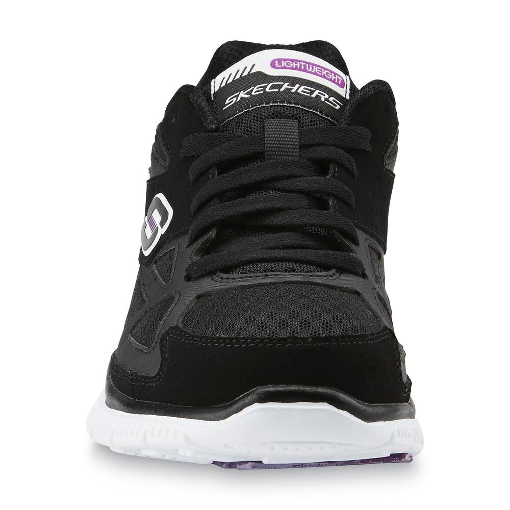 Skechers Women's EZ Flex Unexpected Black/White Athletic Shoe