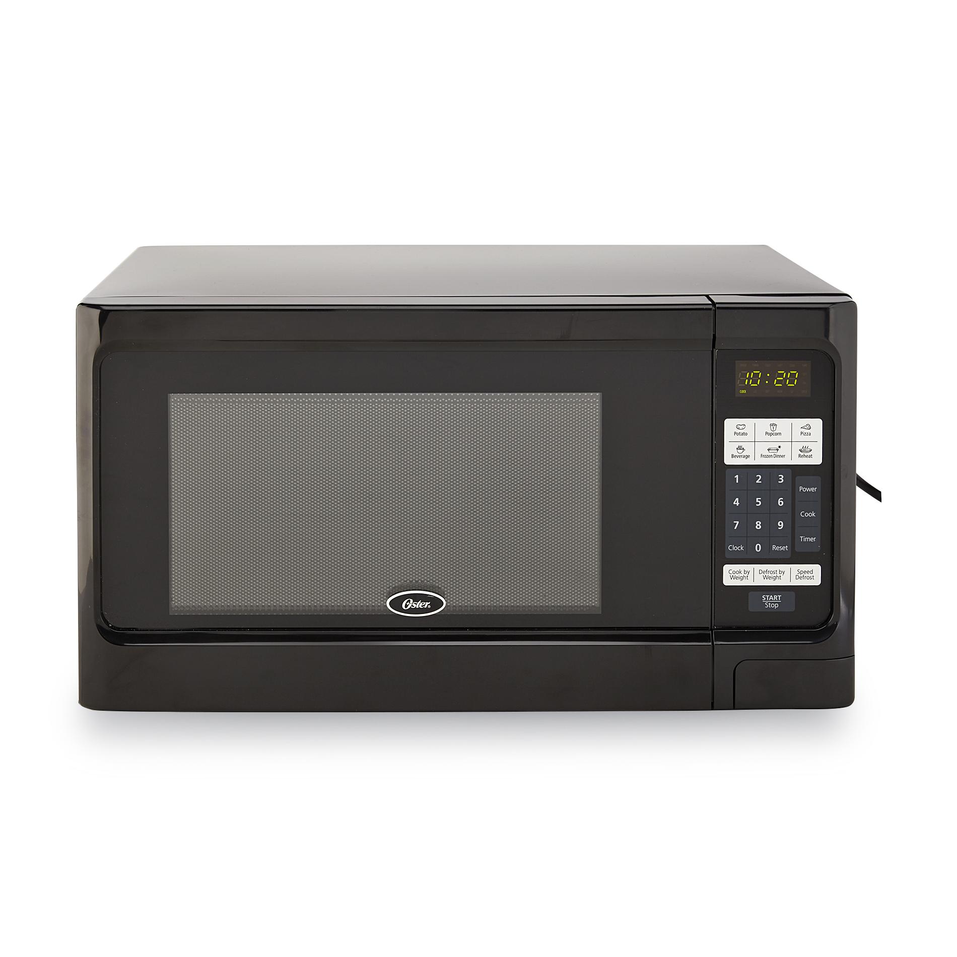 Oster OGS31102 1.1 cu. ft. Digital Countertop Microwave Oven - Black