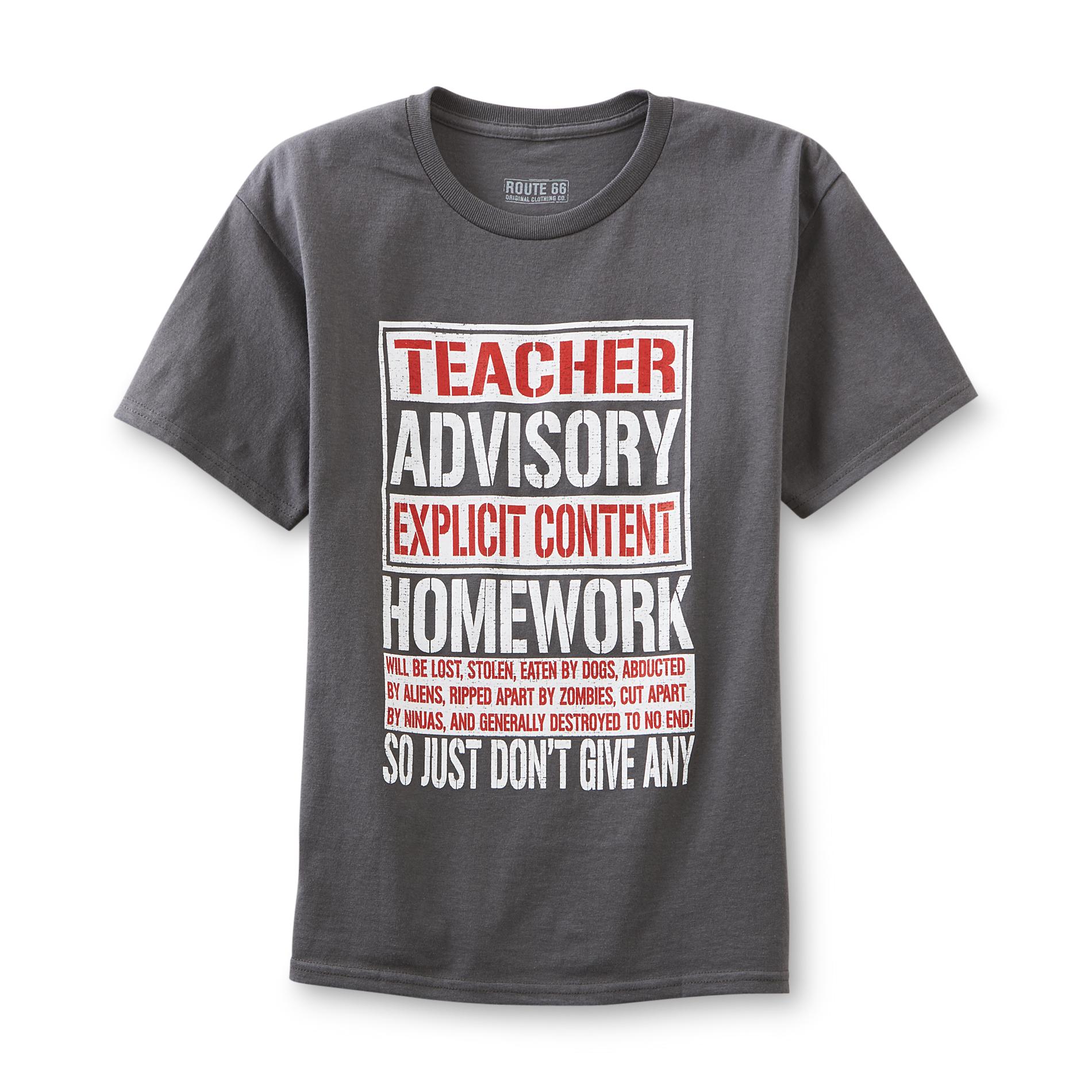 Route 66 Boy's Graphic T-Shirt - Teacher Advisory