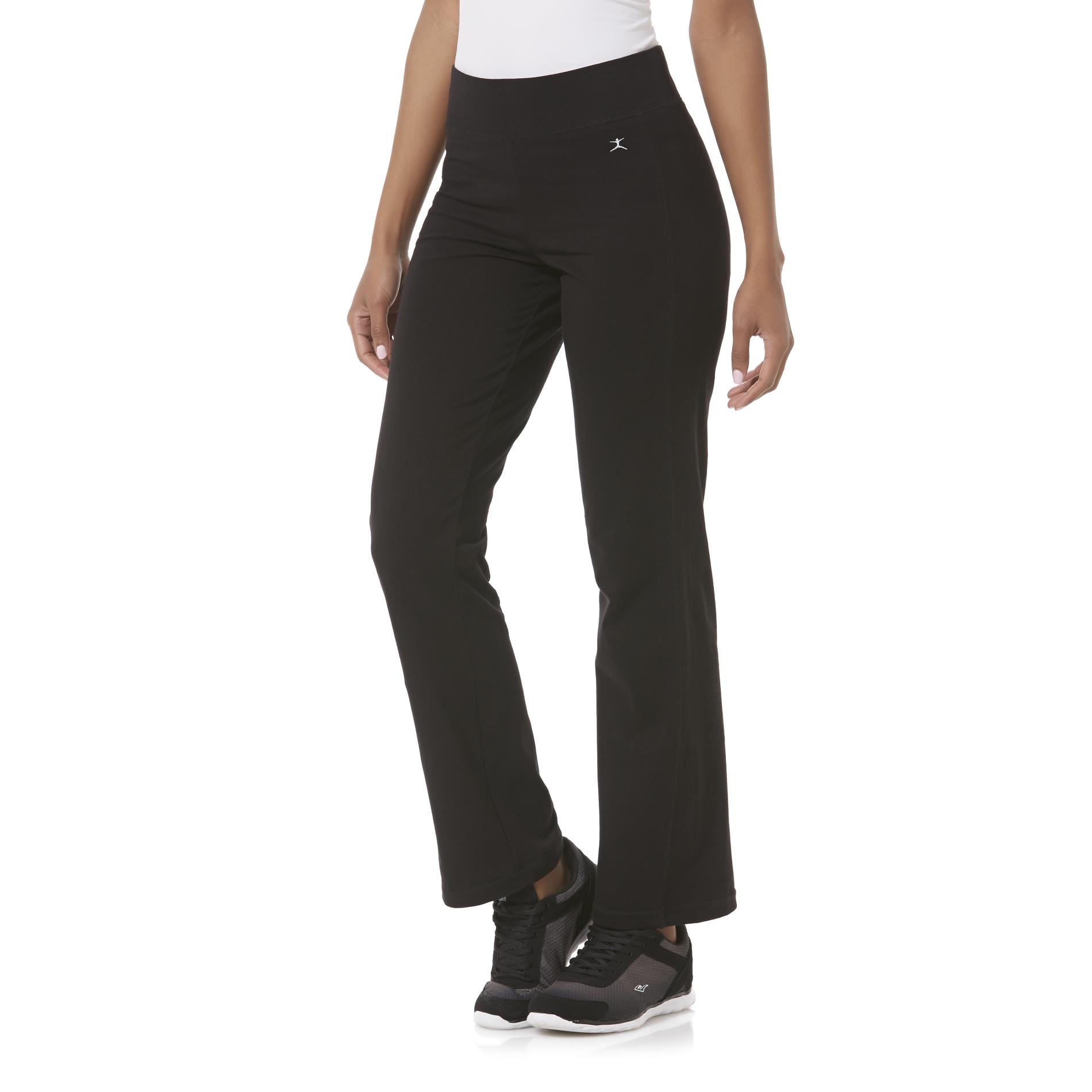 Danskin Slit Flare Pant Pantaloni Da Yoga, Sale Nero, S Donna - Foto 12