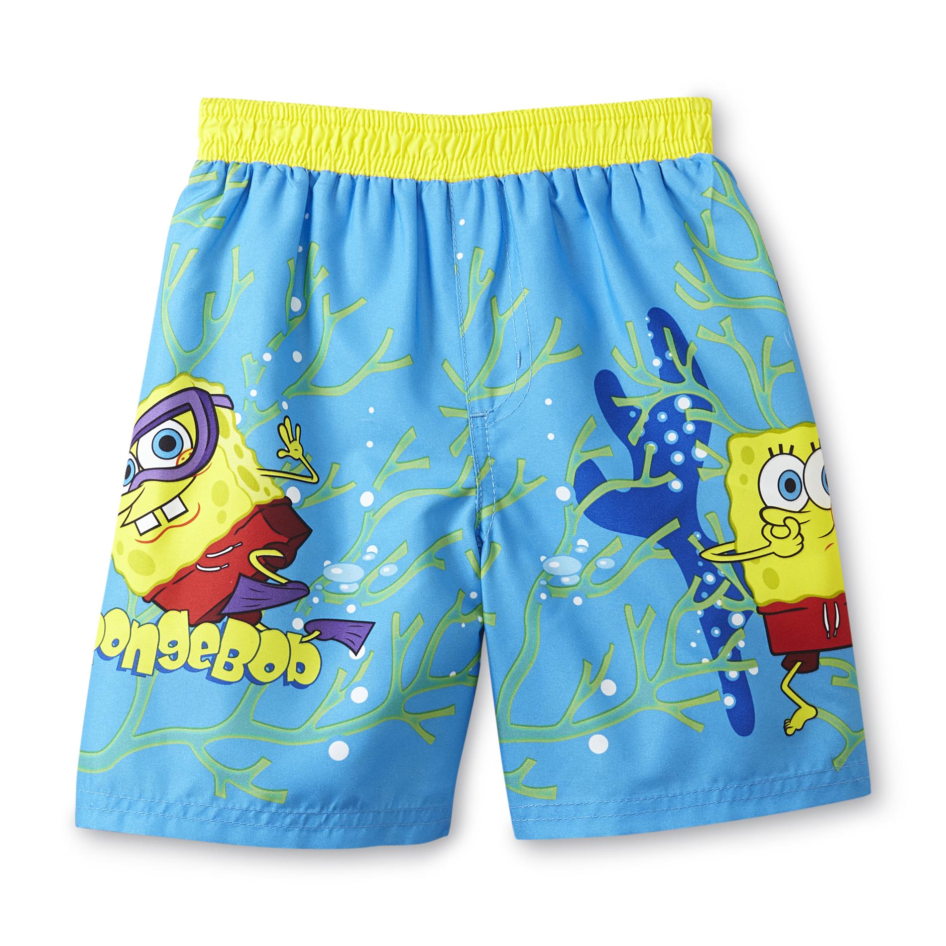 Nickelodeon SpongeBob SquarePants Toddler Boy's Swim Trunks