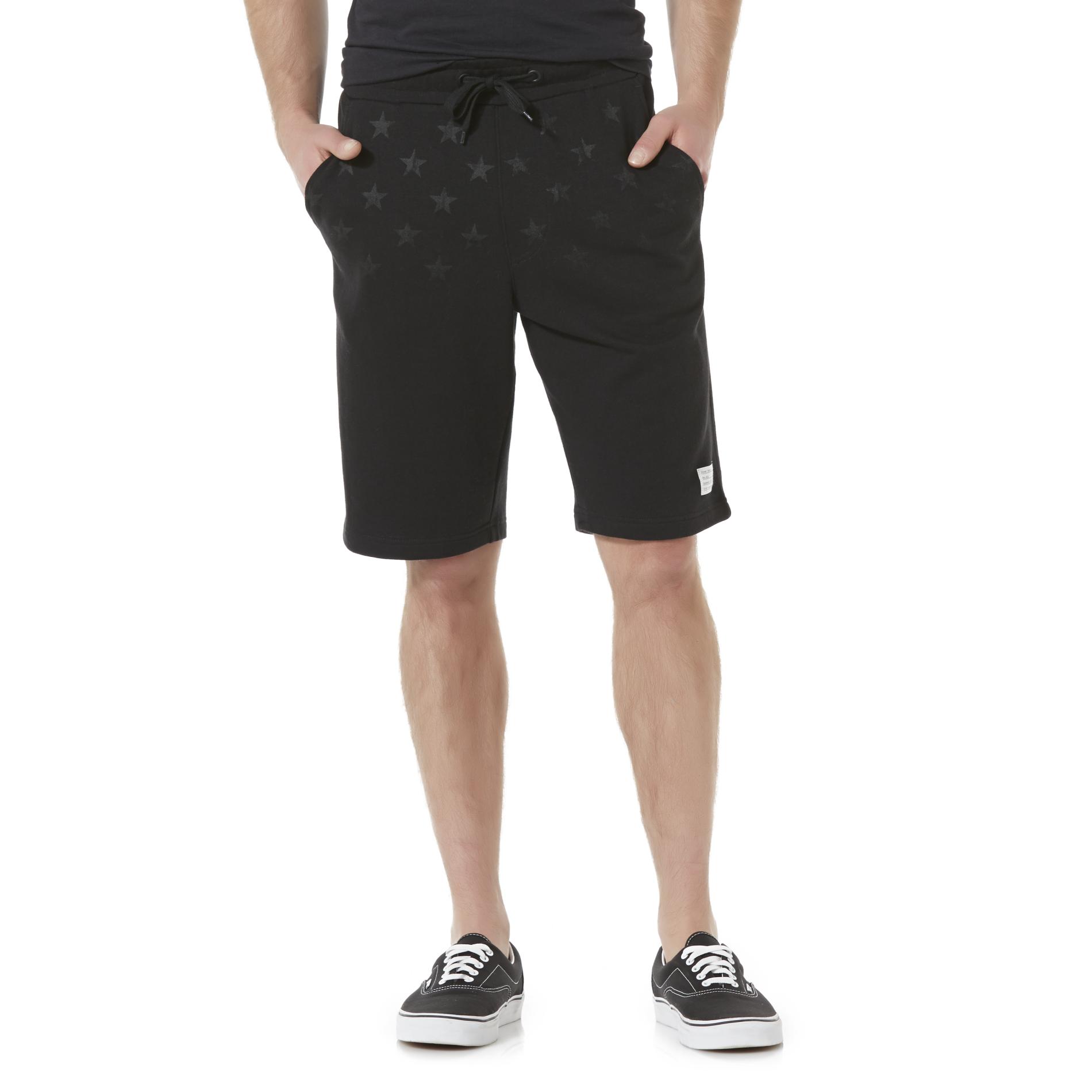 Adam Levine Men&#8217;s Star Printed Sweat Shorts