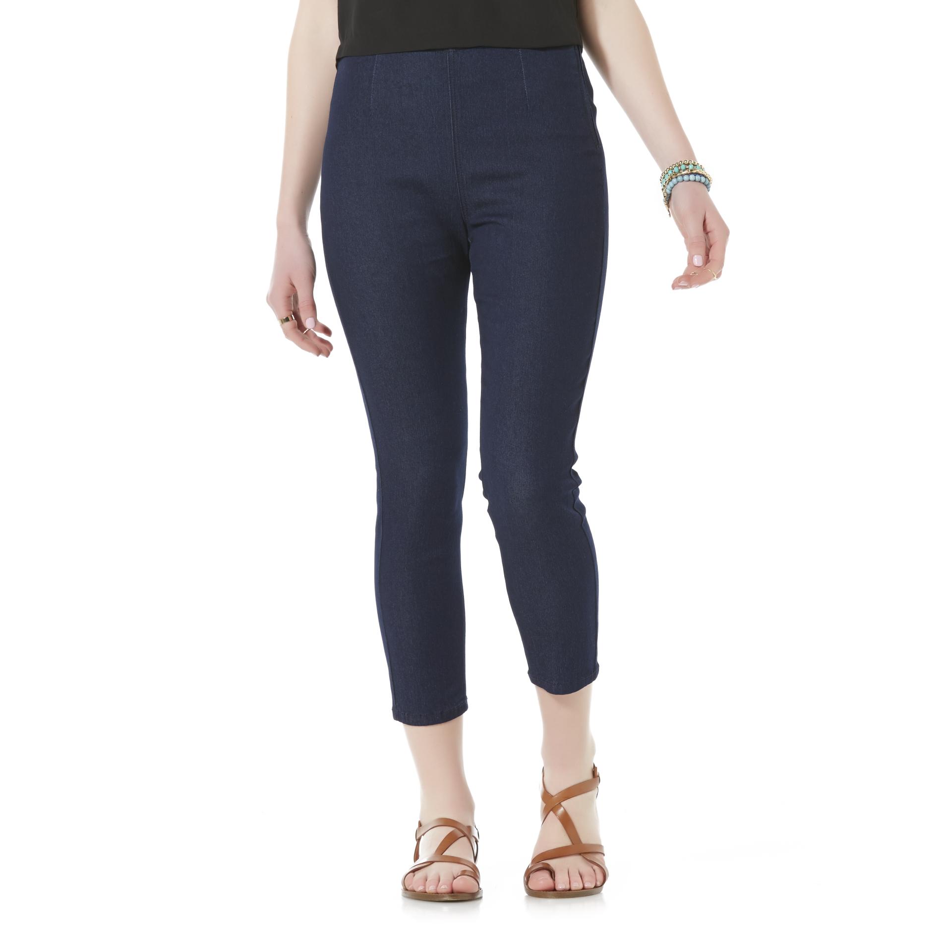 Adam Levine Women&#8217;s Denim Stretch Jeans with Side Zip