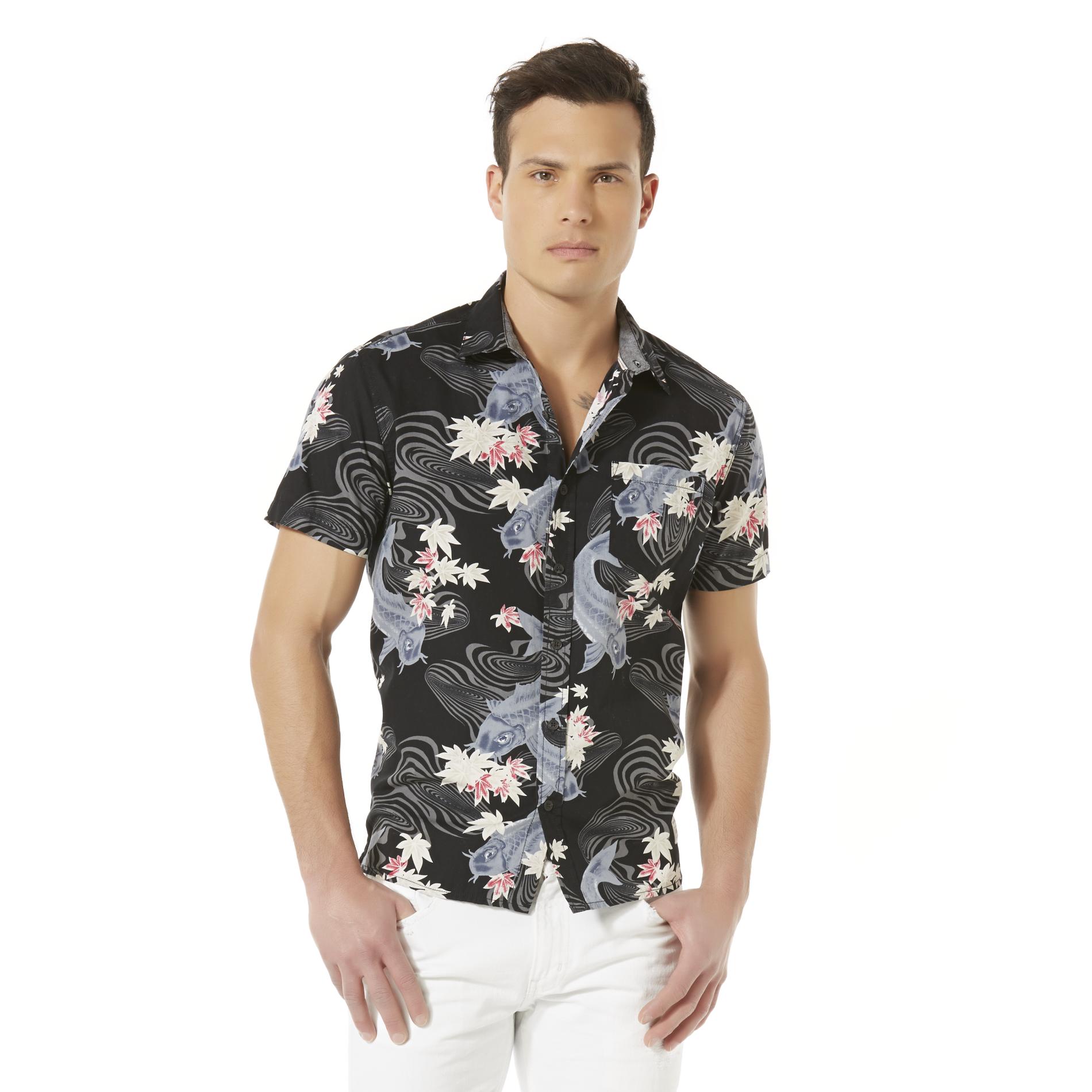 Adam Levine Men&#8217;s Koi Fish Shirt