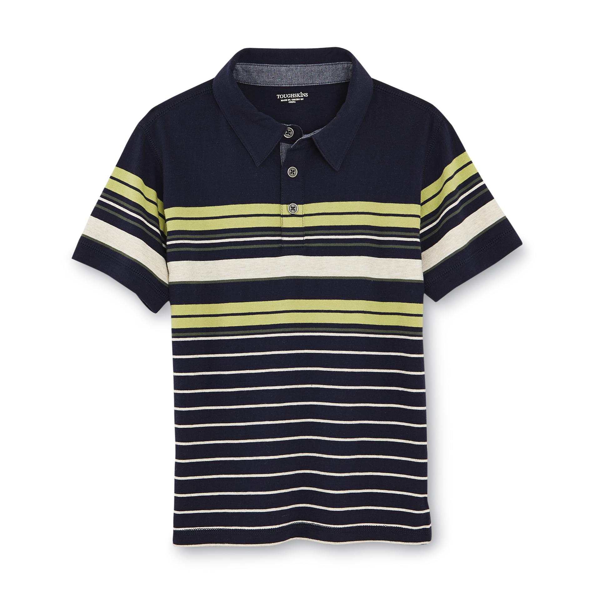 Toughskins Infant & Toddler Boy's Jersey Knit Polo Shirt - Striped