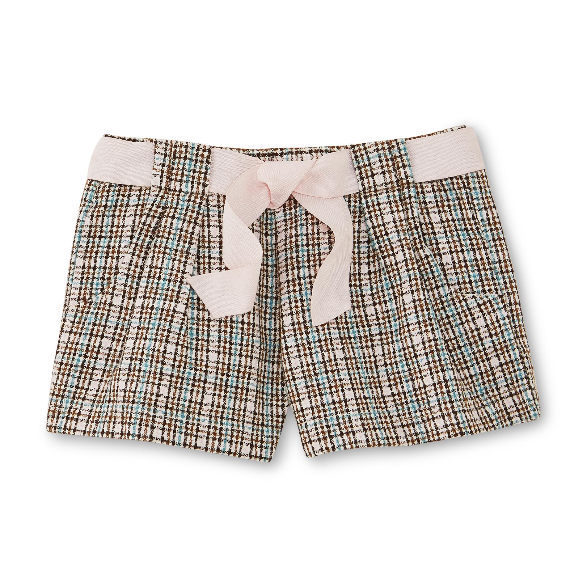 Toughskins Infant & Toddler Girl's Tweed Shorts - Plaid