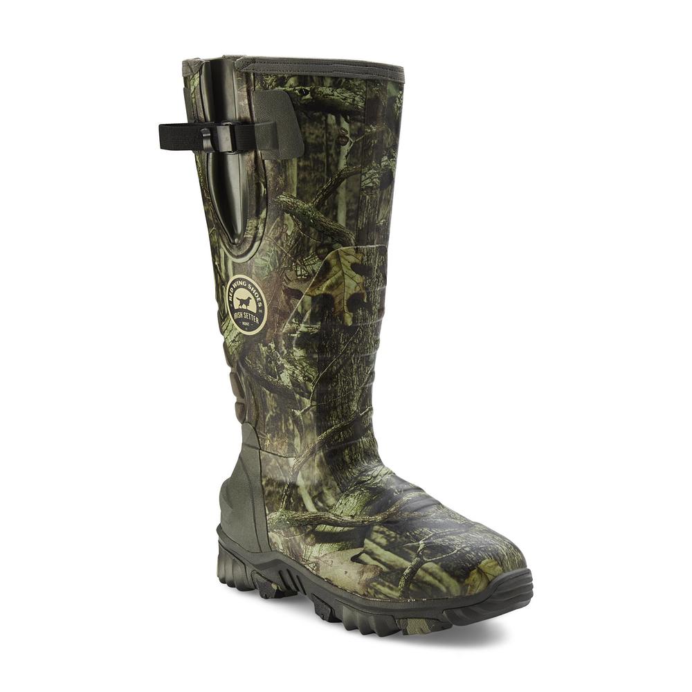 Irish Setter Boots by Red Wing Shoes Men's Rutmaster 2.0  Insulated Waterproof 17" Hunting Boot - Green/Camouflage