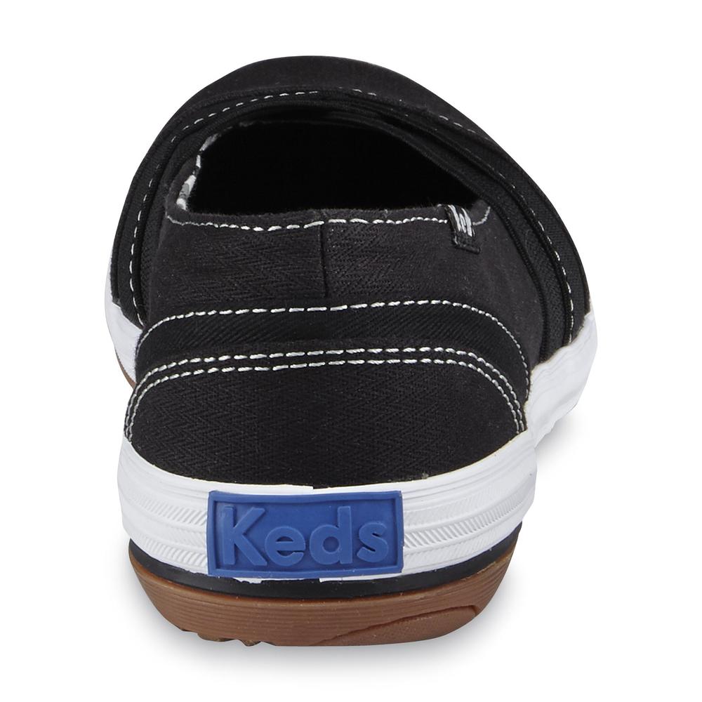 Keds Women's Whimsy Black Slip-On Shoe
